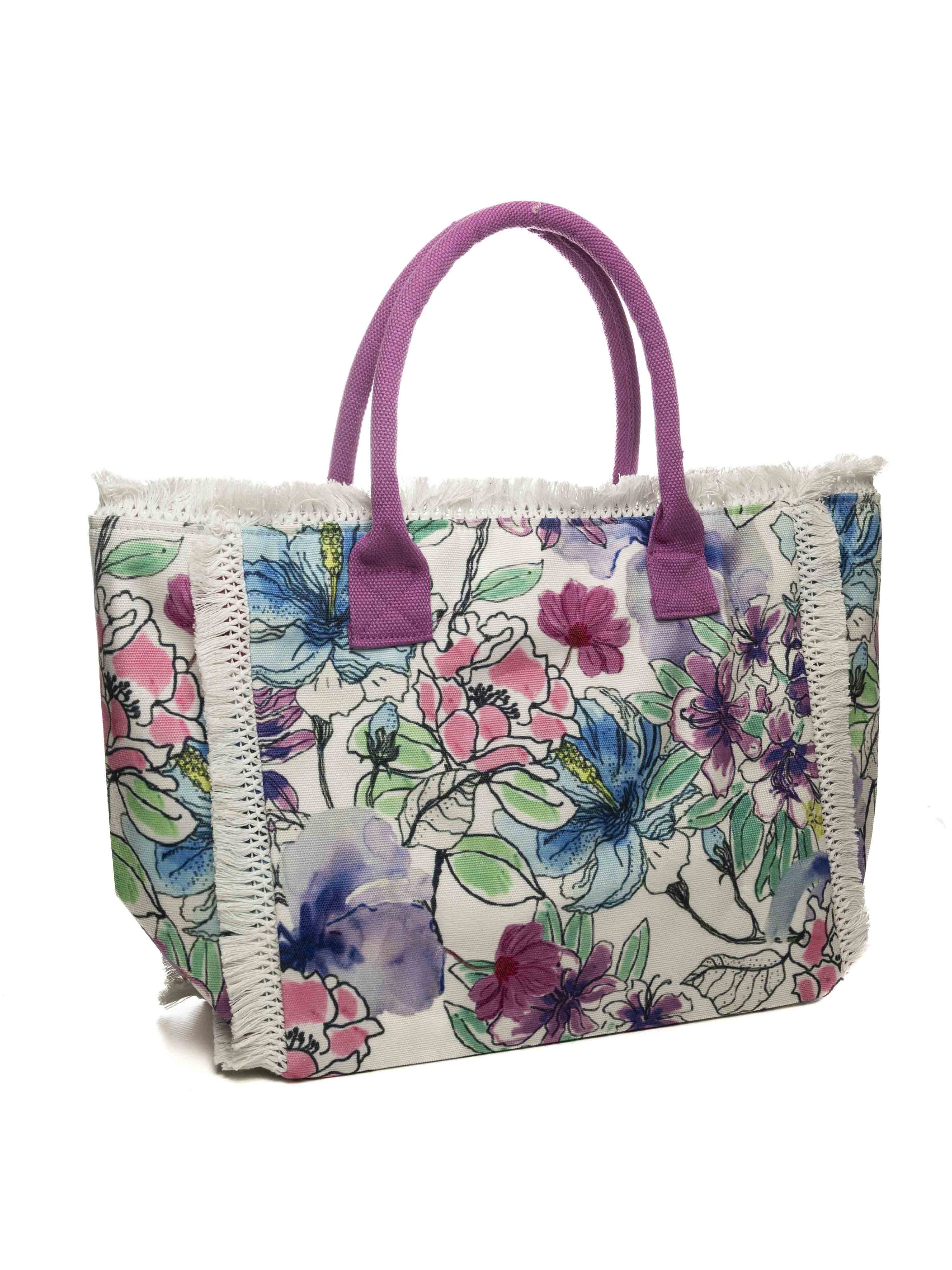 HATYOU borsa a spalla lilla BR0510 TESSUTO-LILLA