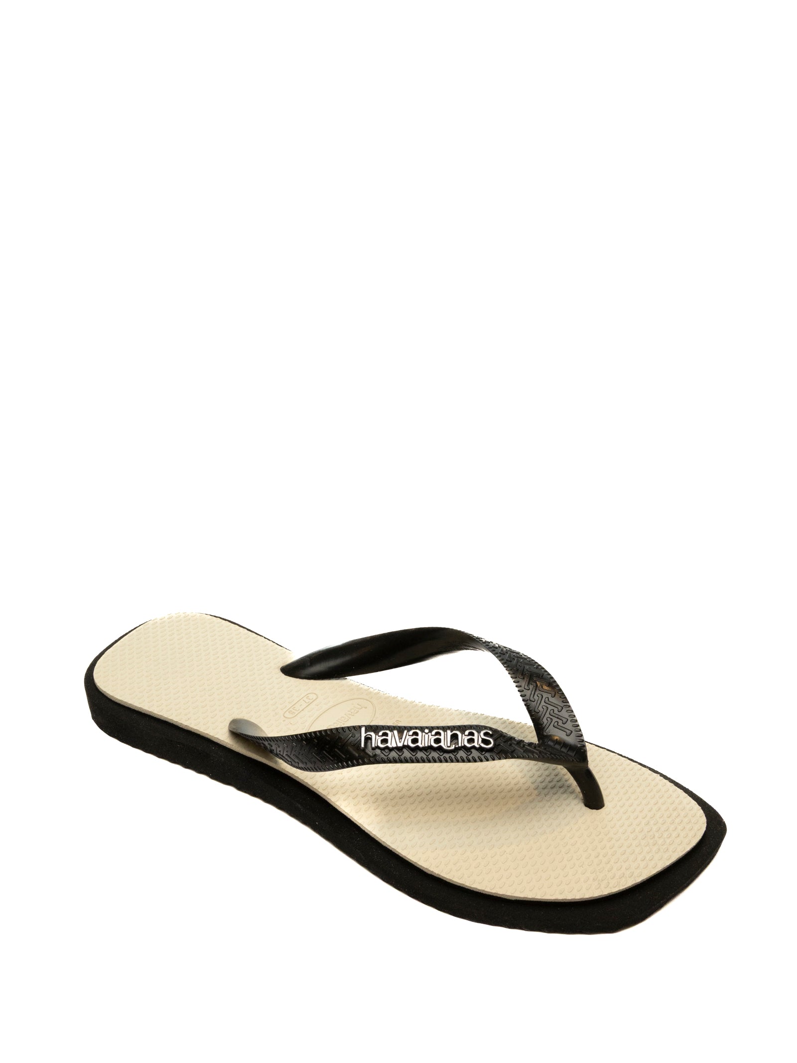 HAVAIANAS infradito top square nero 4149944 TOP SQARE FUS-0090