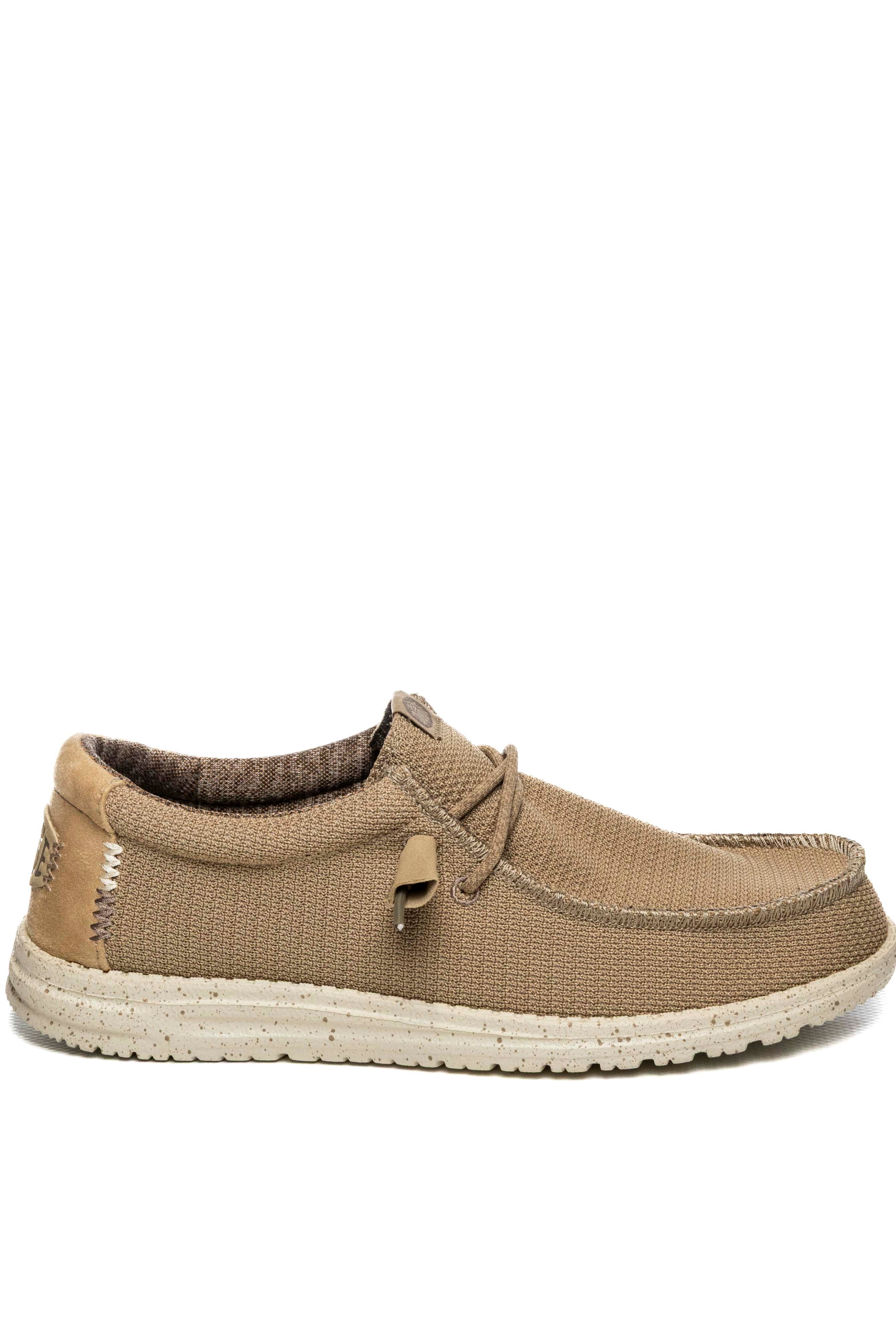 HEY DUDE Slip on wally sport mesh tan 40403 WALLY SPORT MESH-25W