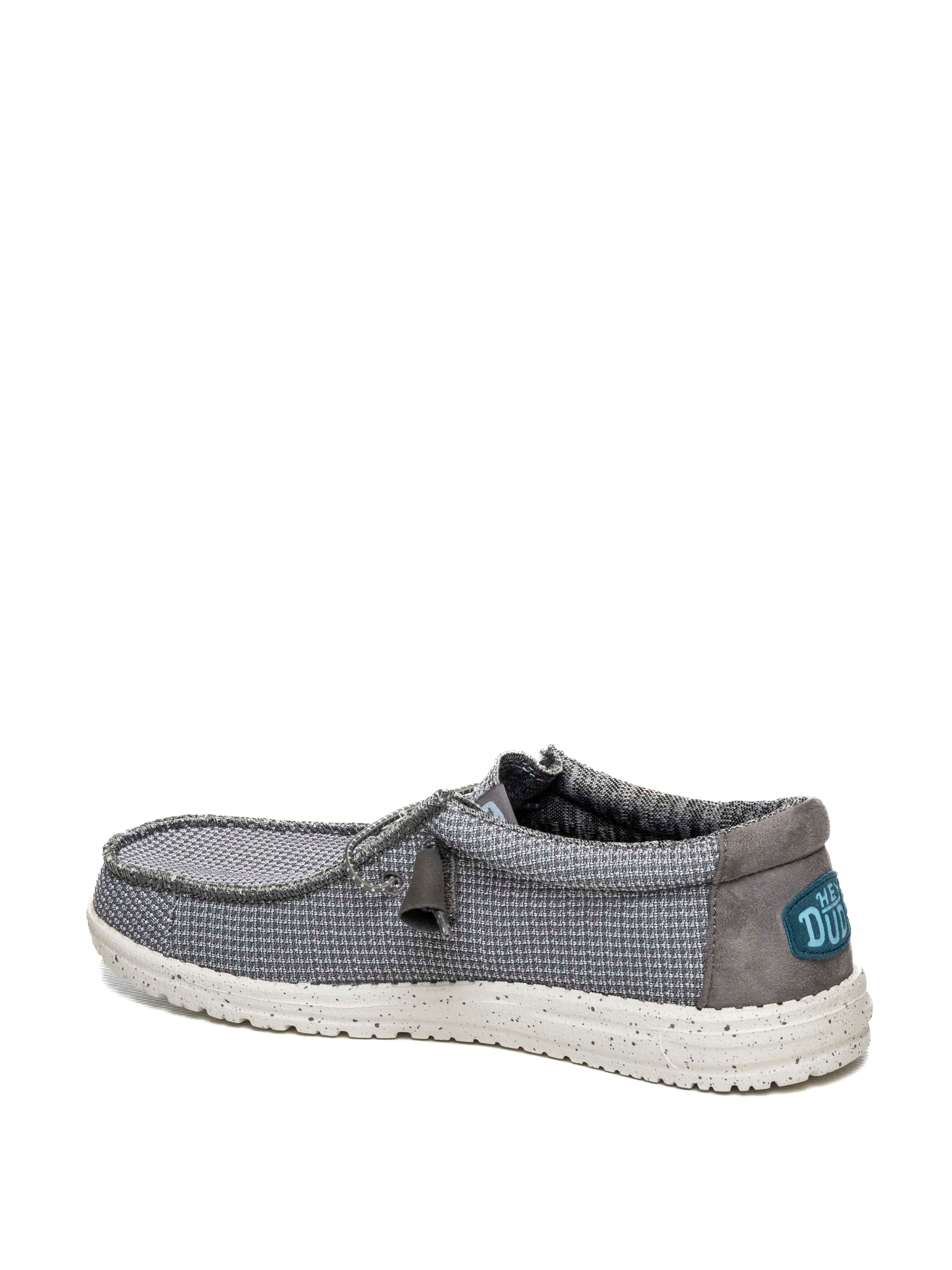 HEY DUDE Slip on wally sport mesh grey 40403 WALLY SPORT MESH-30