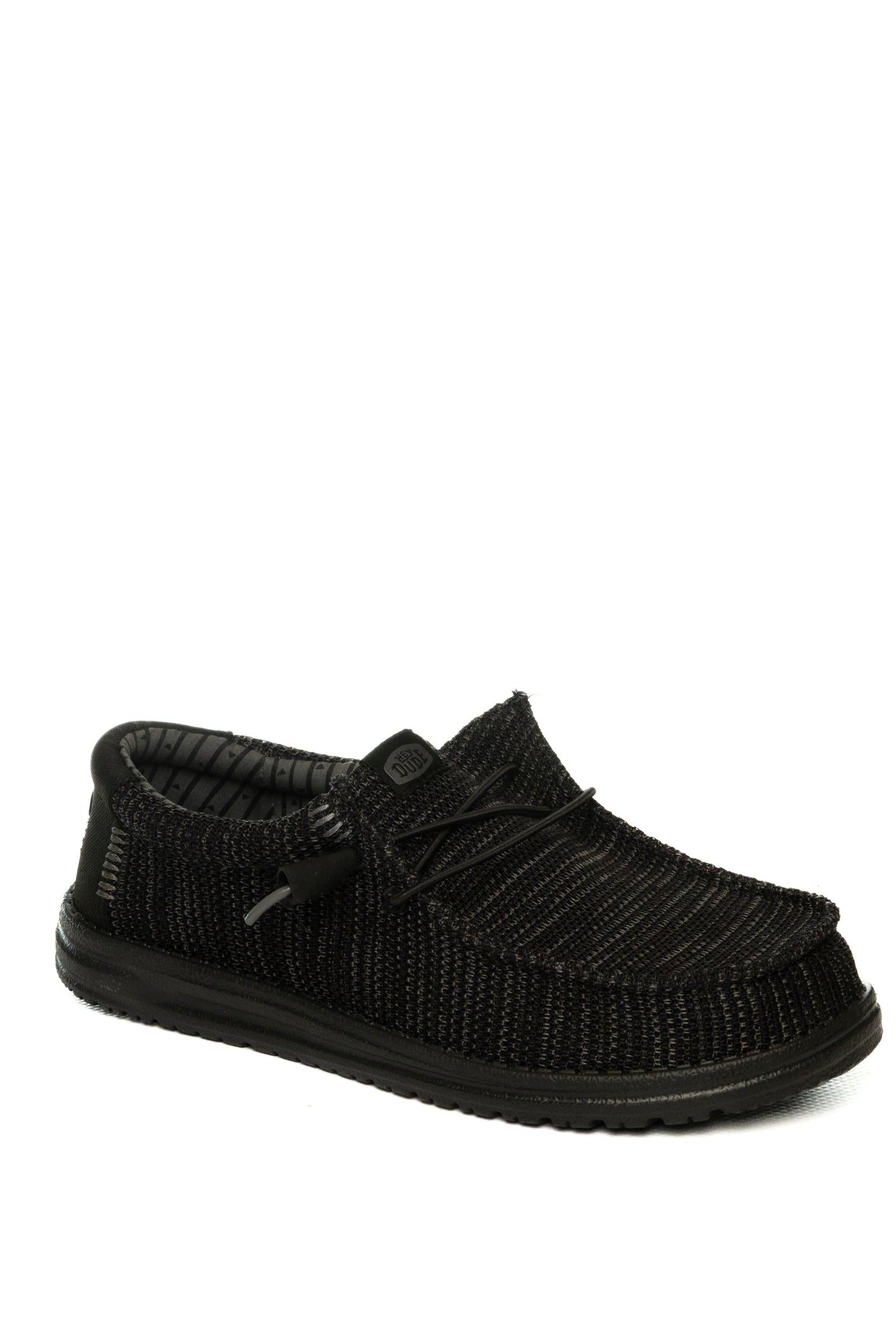 HEY DUDE slip on wally stretch nero 41898 WALLY STRETCH SOX-60