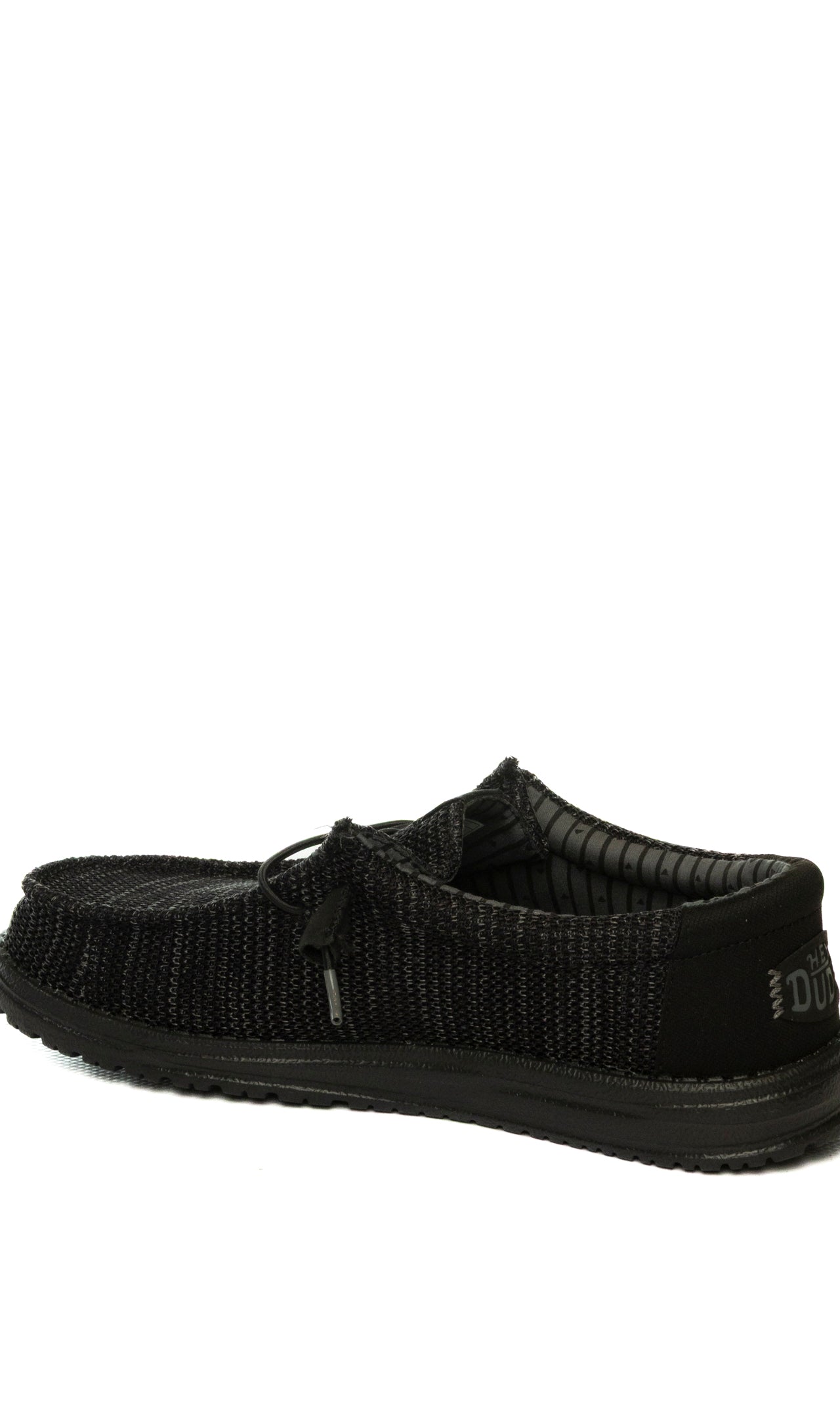 HEY DUDE slip on wally stretch nero 41898 WALLY STRETCH SOX-60