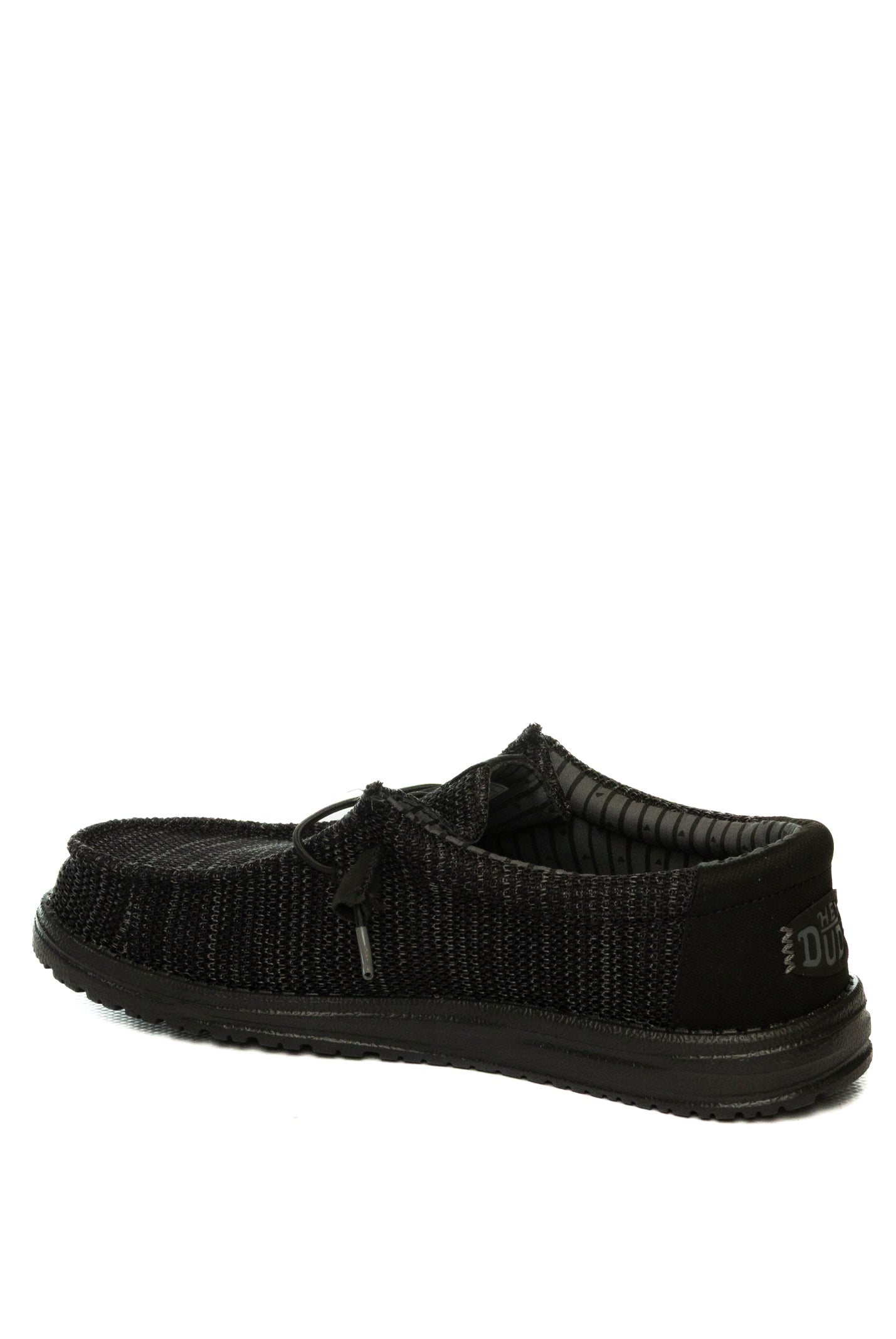 HEY DUDE slip on wally stretch nero 41898 WALLY STRETCH SOX-60