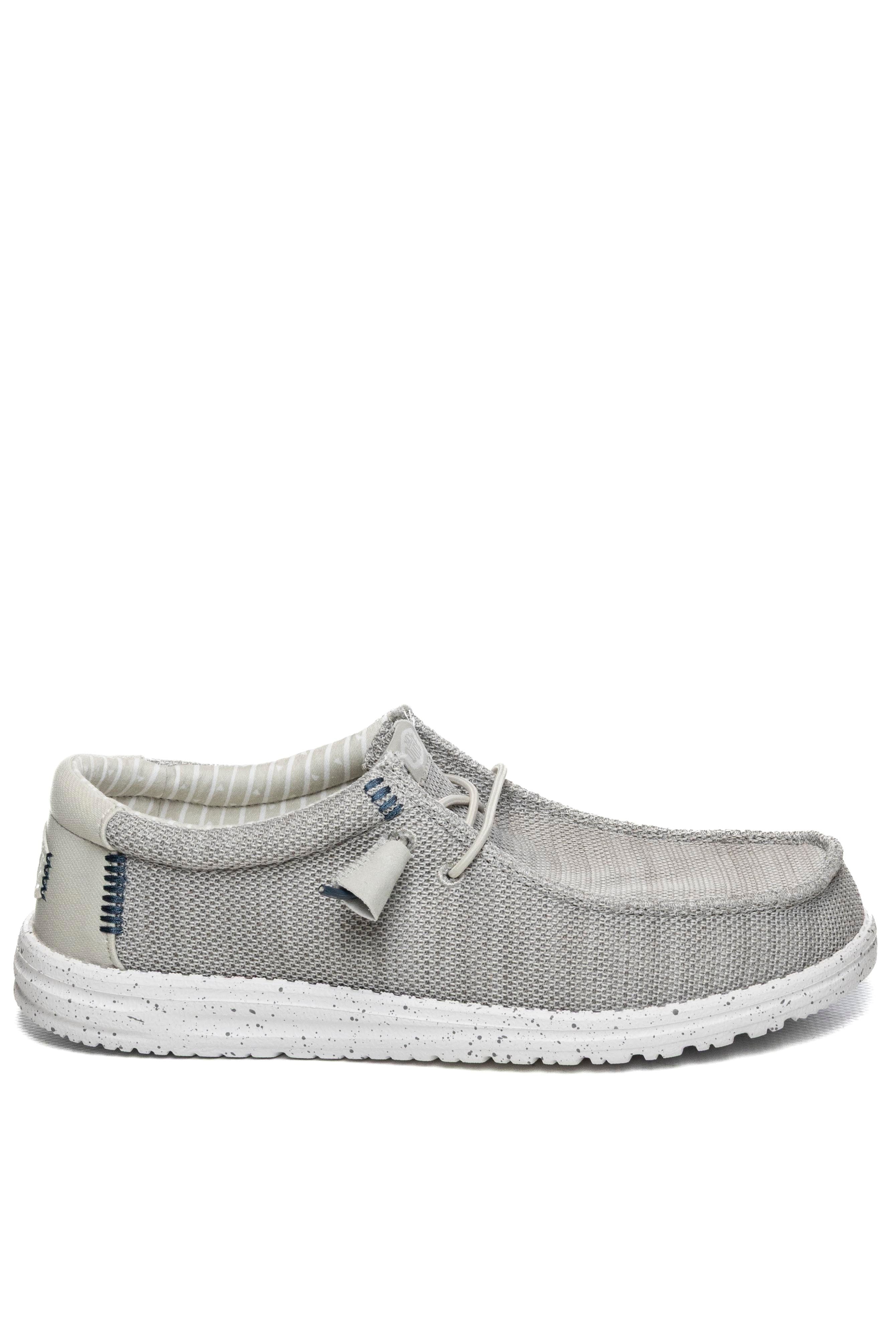HEY DUDE Slip on wally stretch sox grigio 41898 WALLY STRETCH SOX-1SZ
