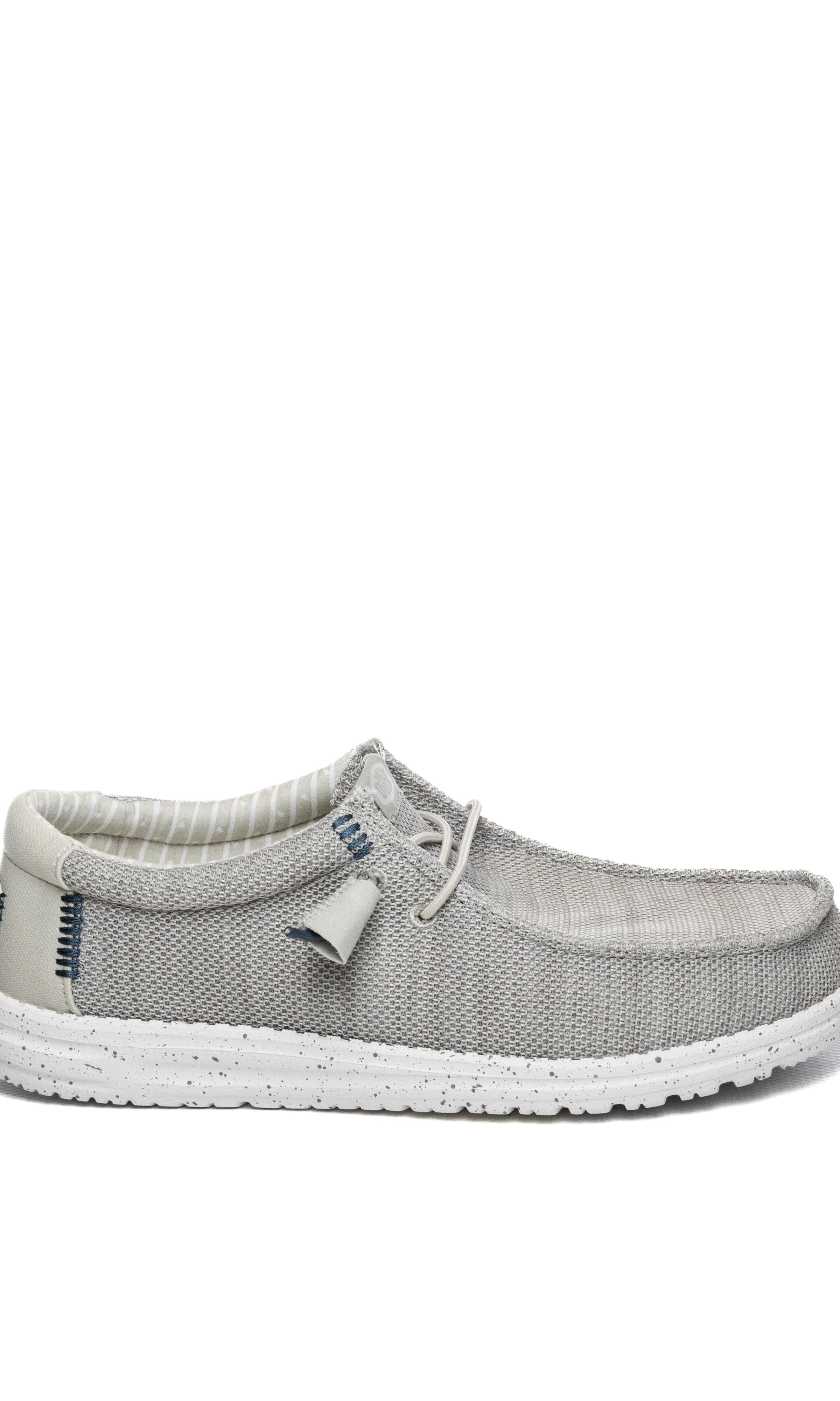 HEY DUDE Slip on wally stretch sox grigio 41898 WALLY STRETCH SOX-1SZ