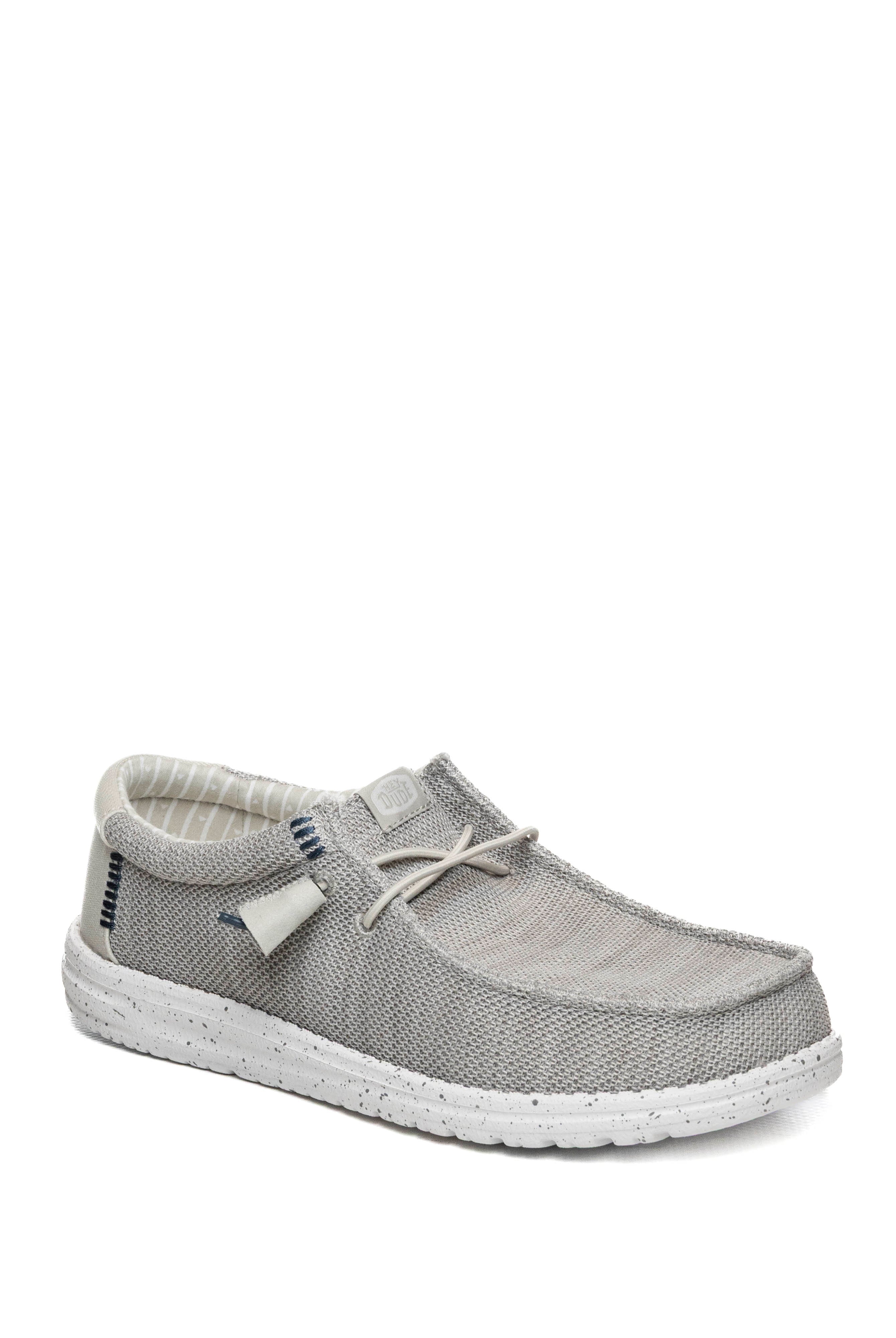 HEY DUDE Slip on wally stretch sox grigio 41898 WALLY STRETCH SOX-1SZ