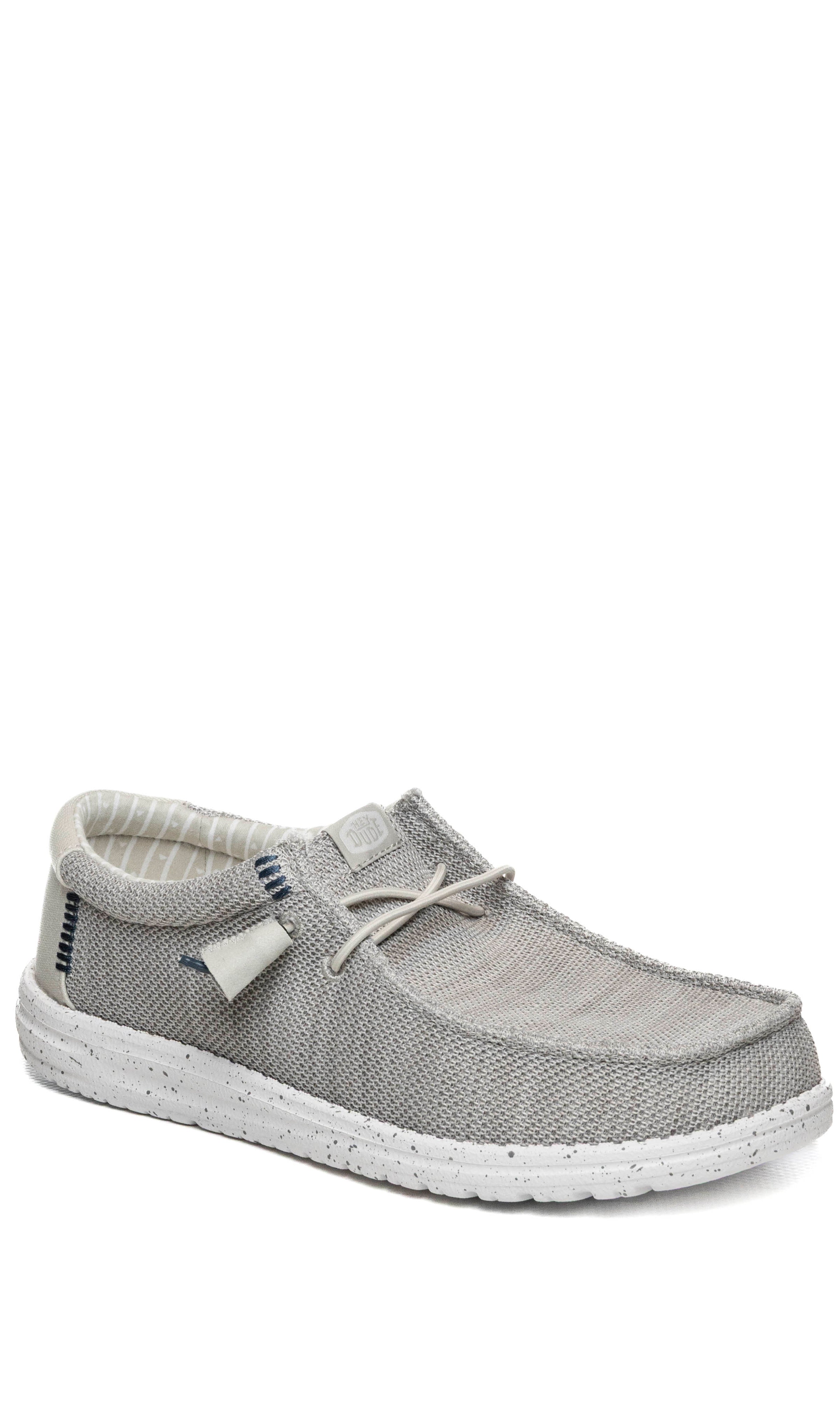 HEY DUDE Slip on wally stretch sox grigio 41898 WALLY STRETCH SOX-1SZ