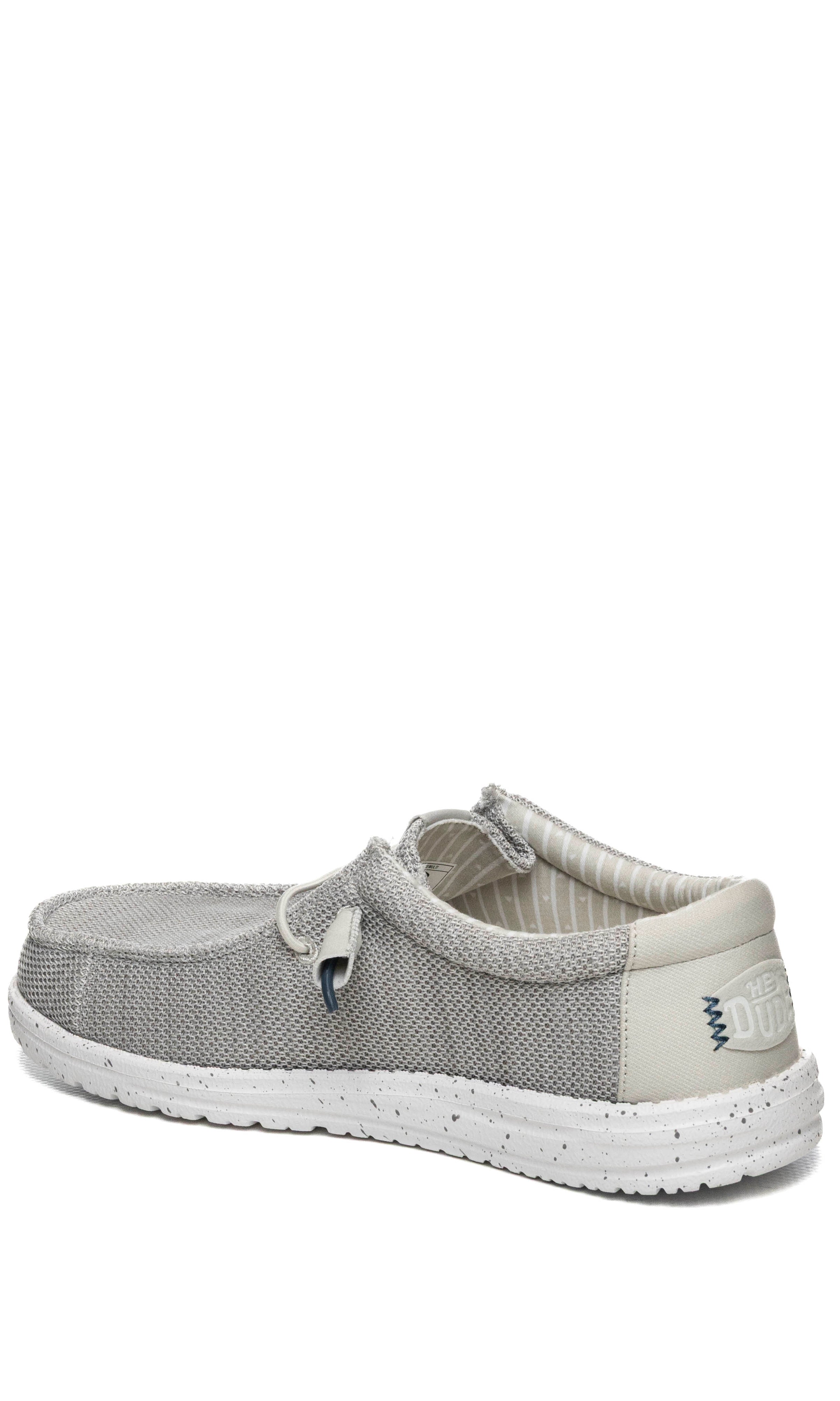 HEY DUDE Slip on wally stretch sox grigio 41898 WALLY STRETCH SOX-1SZ