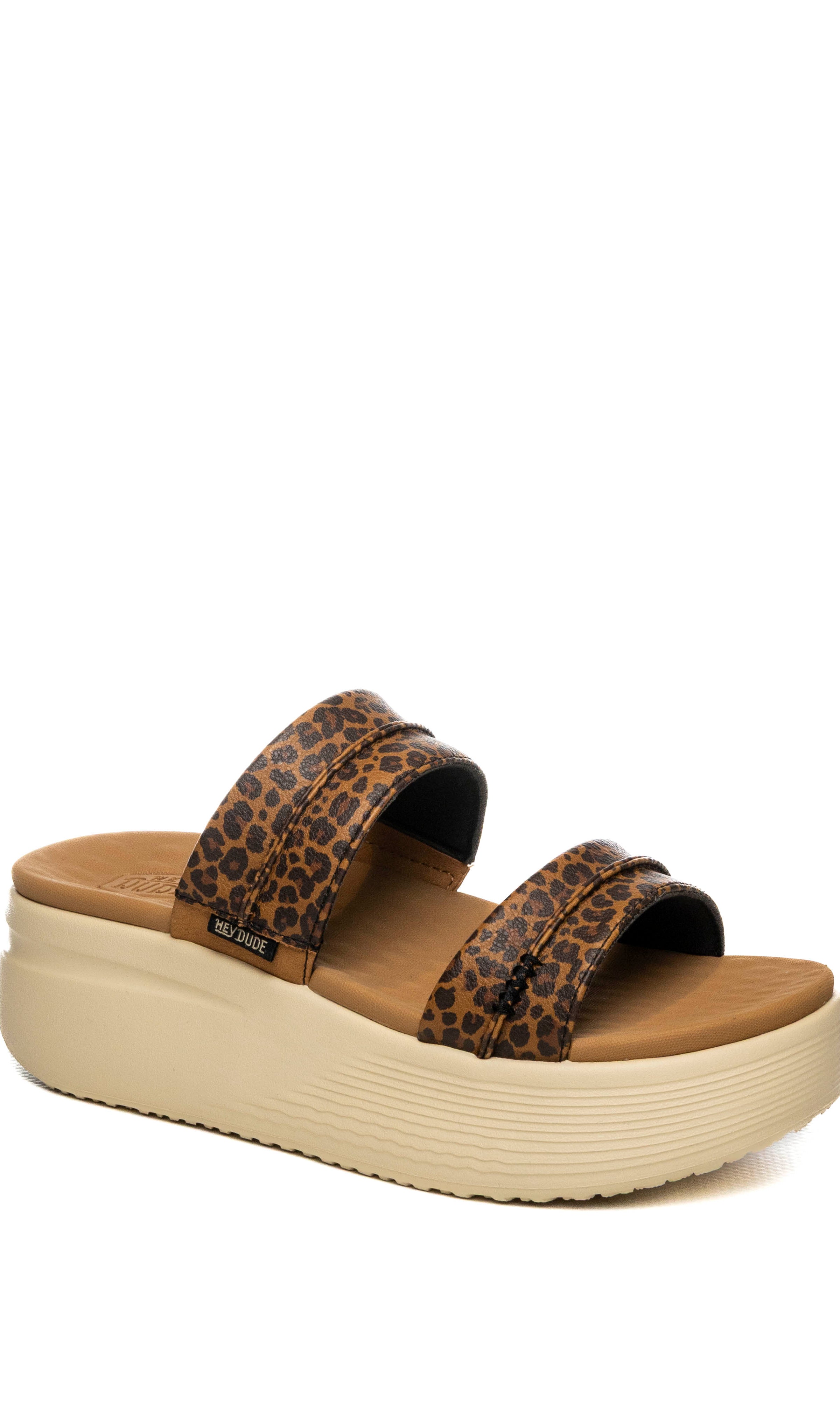 HEY DUDE sandalo austin slide leopard 45256 AUSTIN SLIDE-2LB
