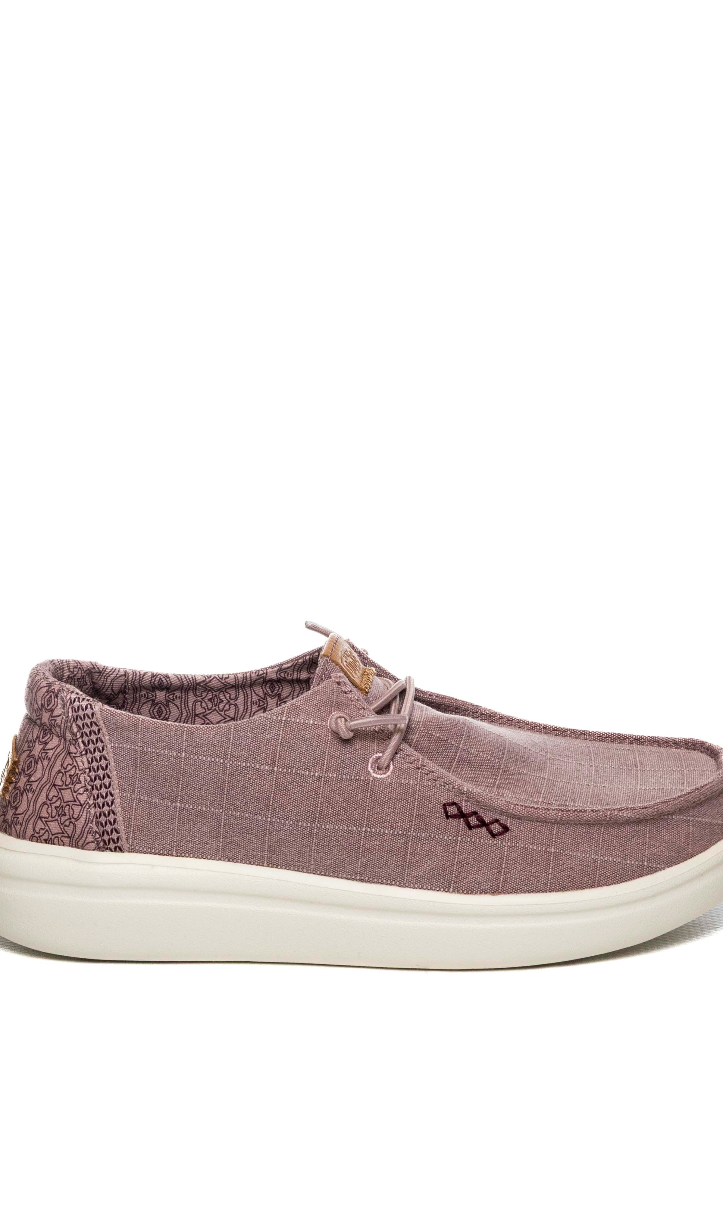 HEY DUDE slipon wendy chambray rosa 45274 WENDY CHAMBRAY-5CG