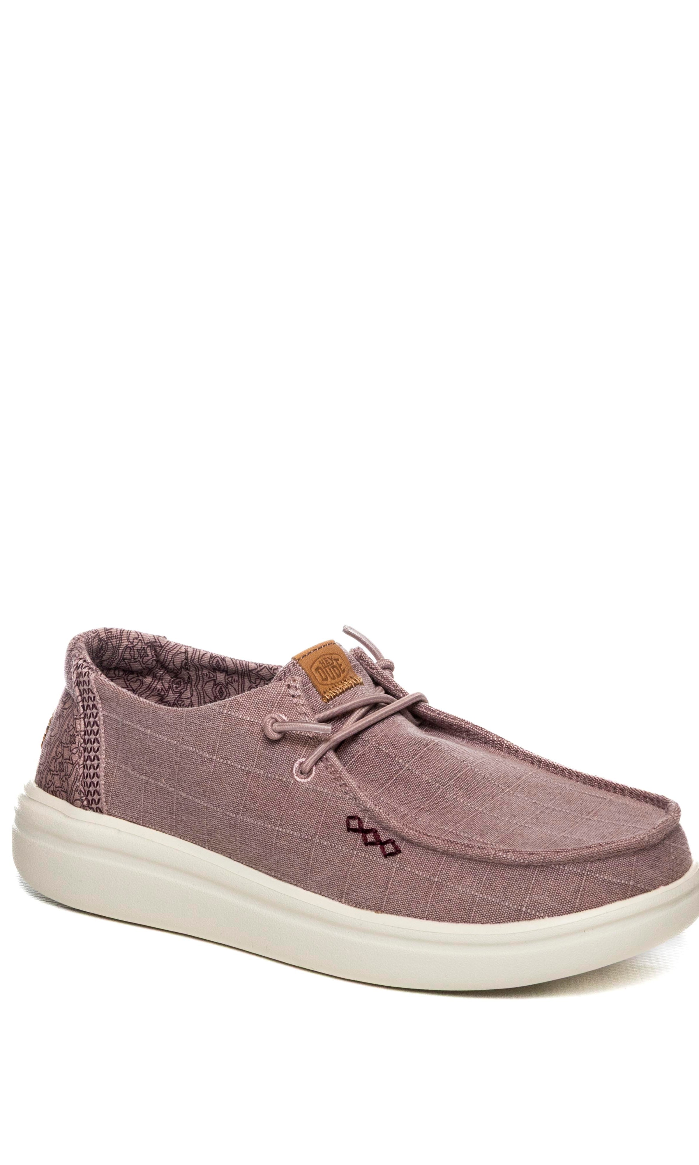 HEY DUDE slipon wendy chambray rosa 45274 WENDY CHAMBRAY-5CG