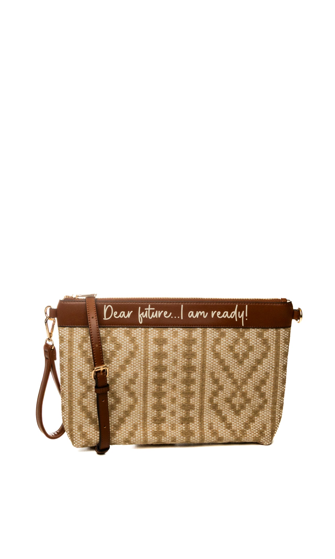 LE PANDORINE borsa a mano giulia naturale/marrone PS2620B29 GIULIA-C01