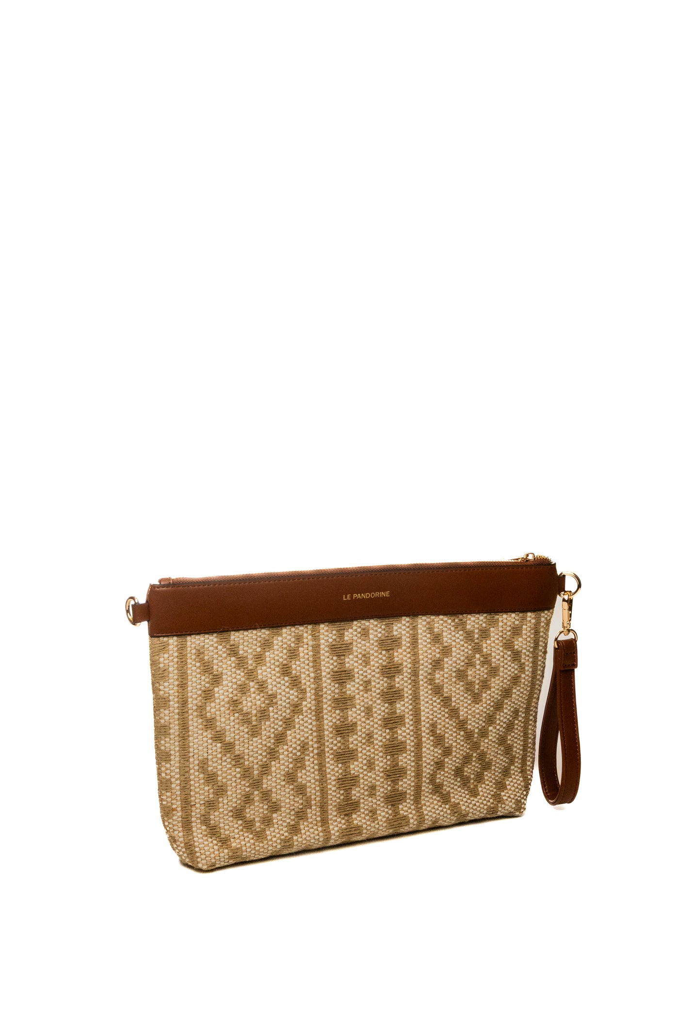 LE PANDORINE borsa a mano giulia naturale/marrone PS2620B29 GIULIA-C01
