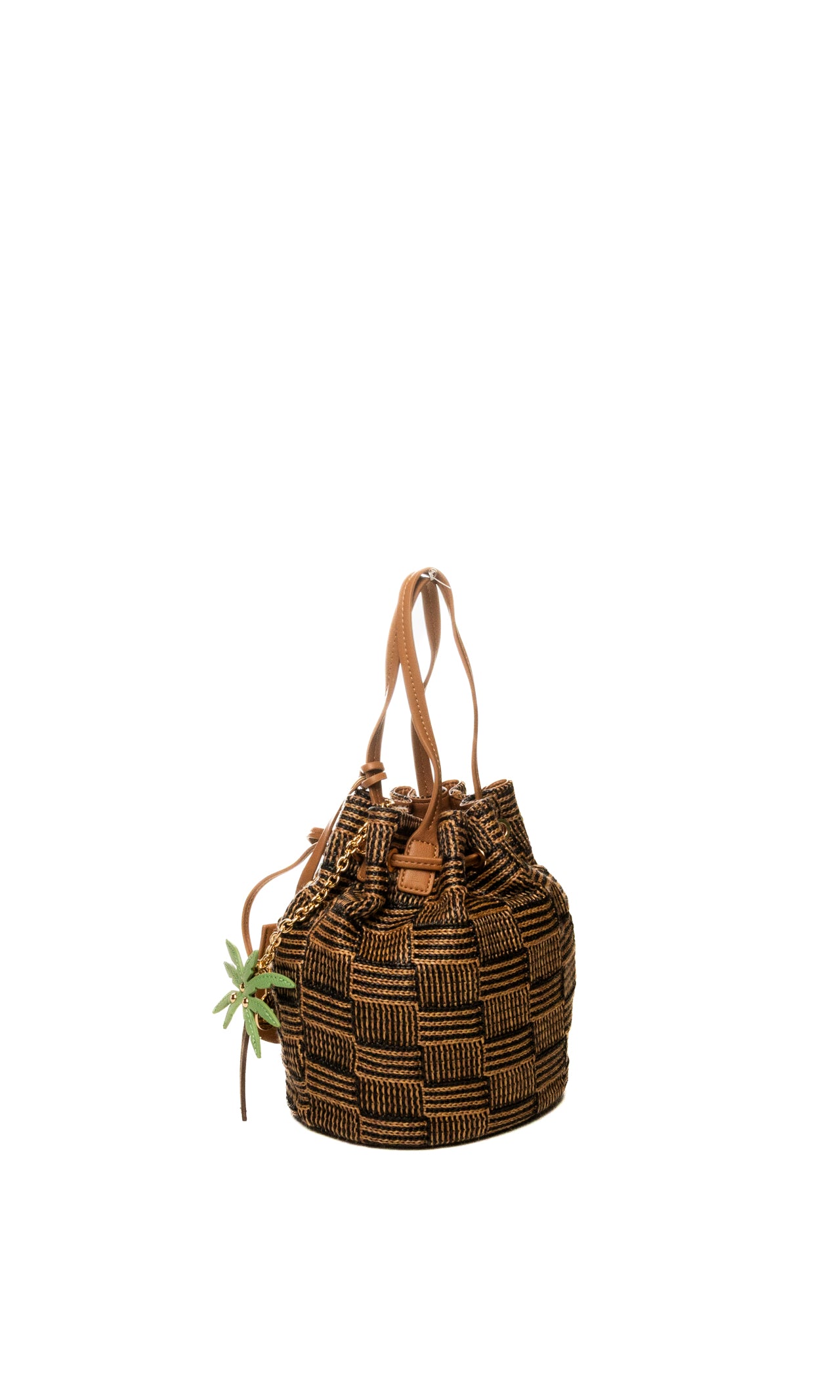 LE PANDORINE borsa a mano miriam nero/marrone PS2627B38 MIRIAM-C99