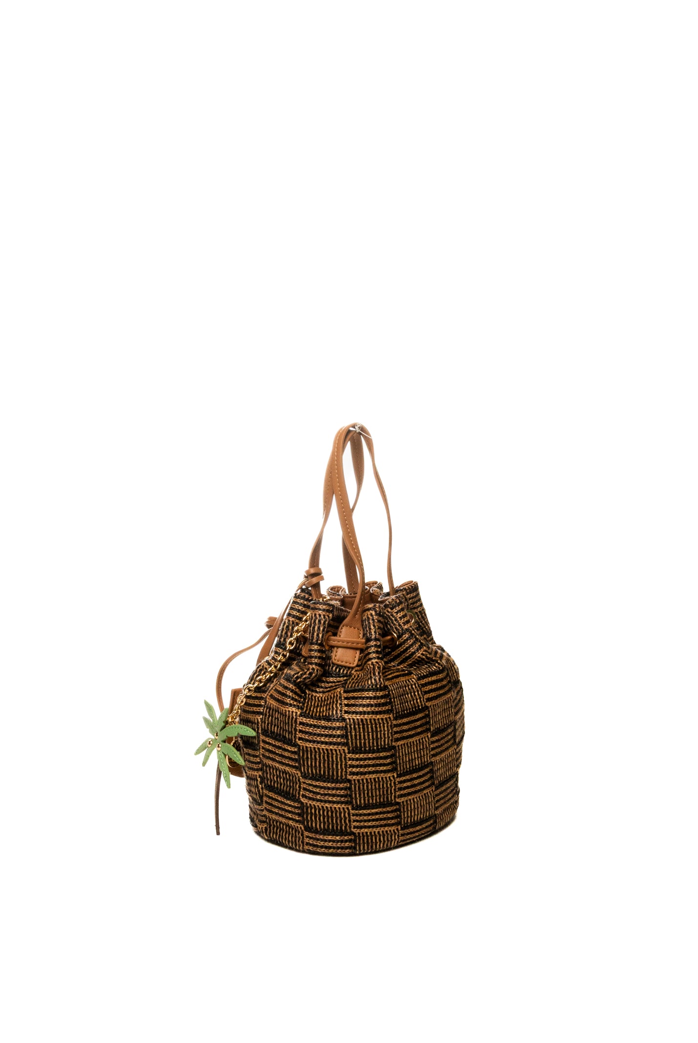 LE PANDORINE borsa a mano miriam nero/marrone PS2627B38 MIRIAM-C99