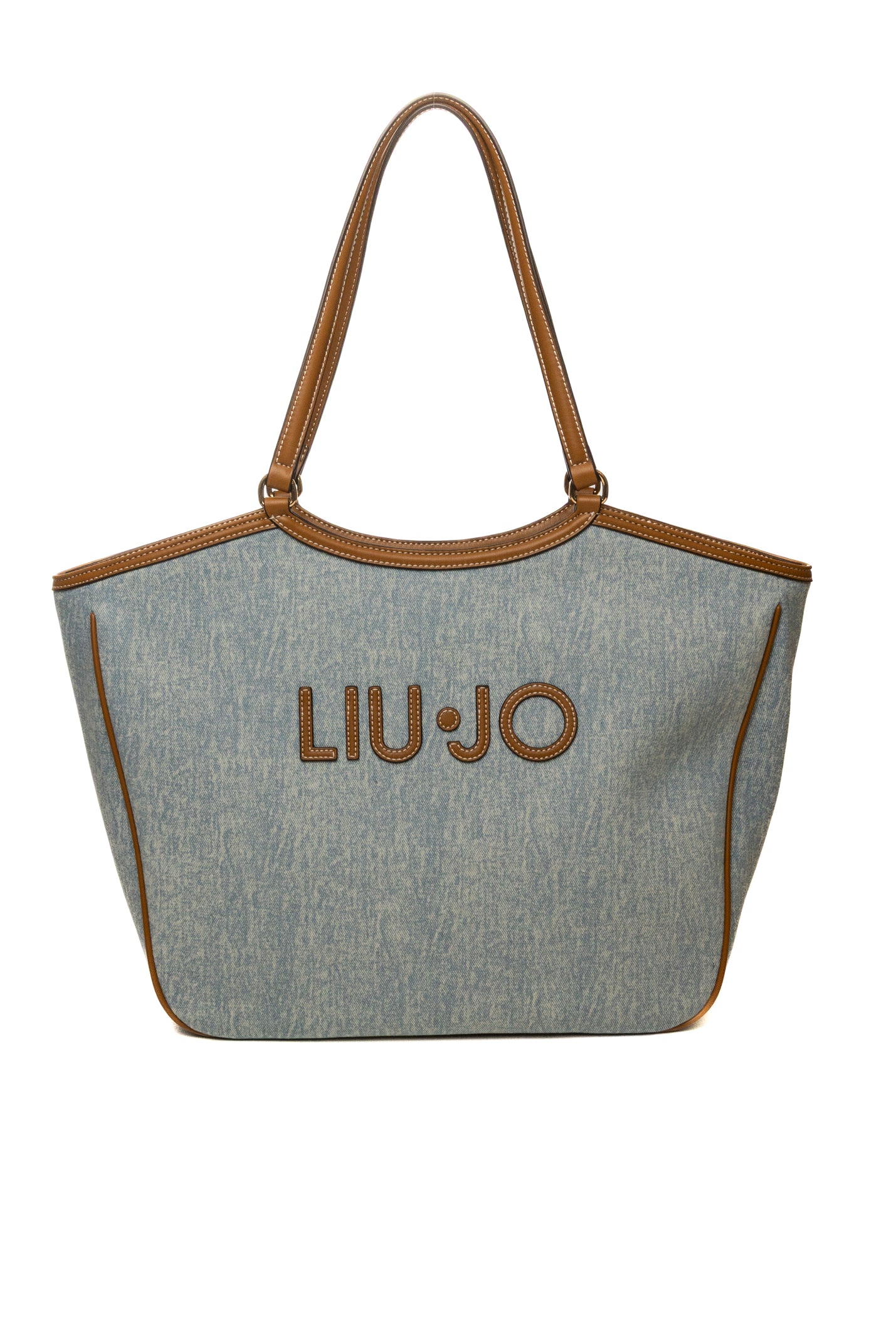LIU JO borsa a spalla aferielle denim AA6208T377A FERIELLE-74015