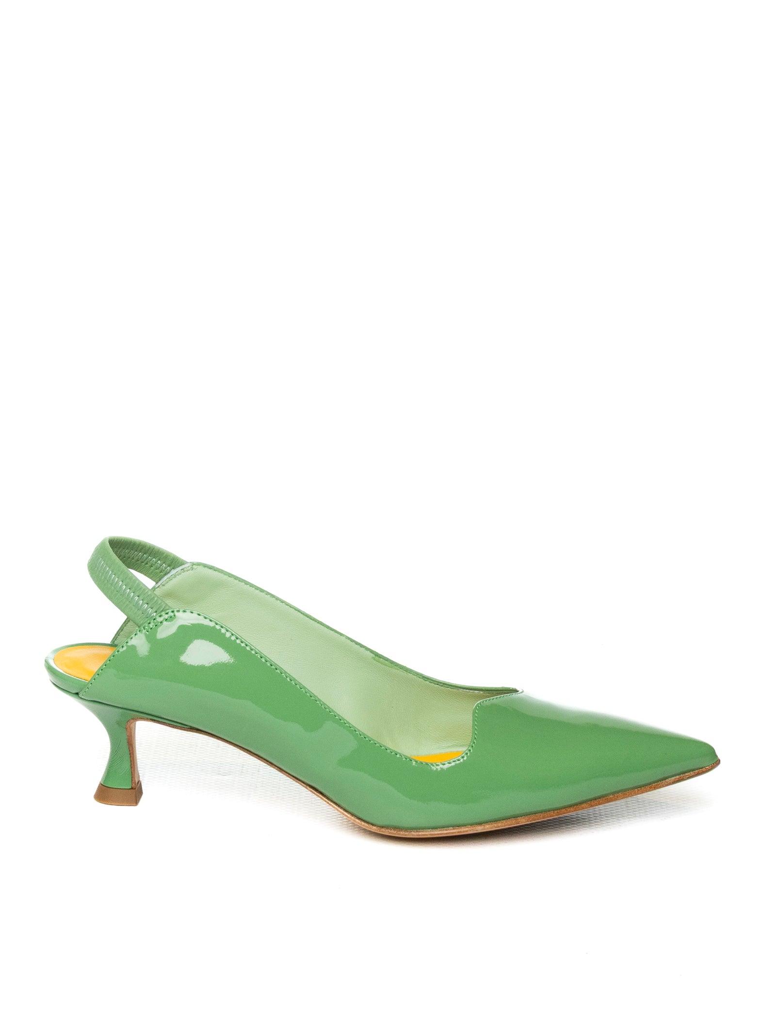 MARA BINI chanel vernice verde smeraldo S158 SPLENDOR-SMERALDO
