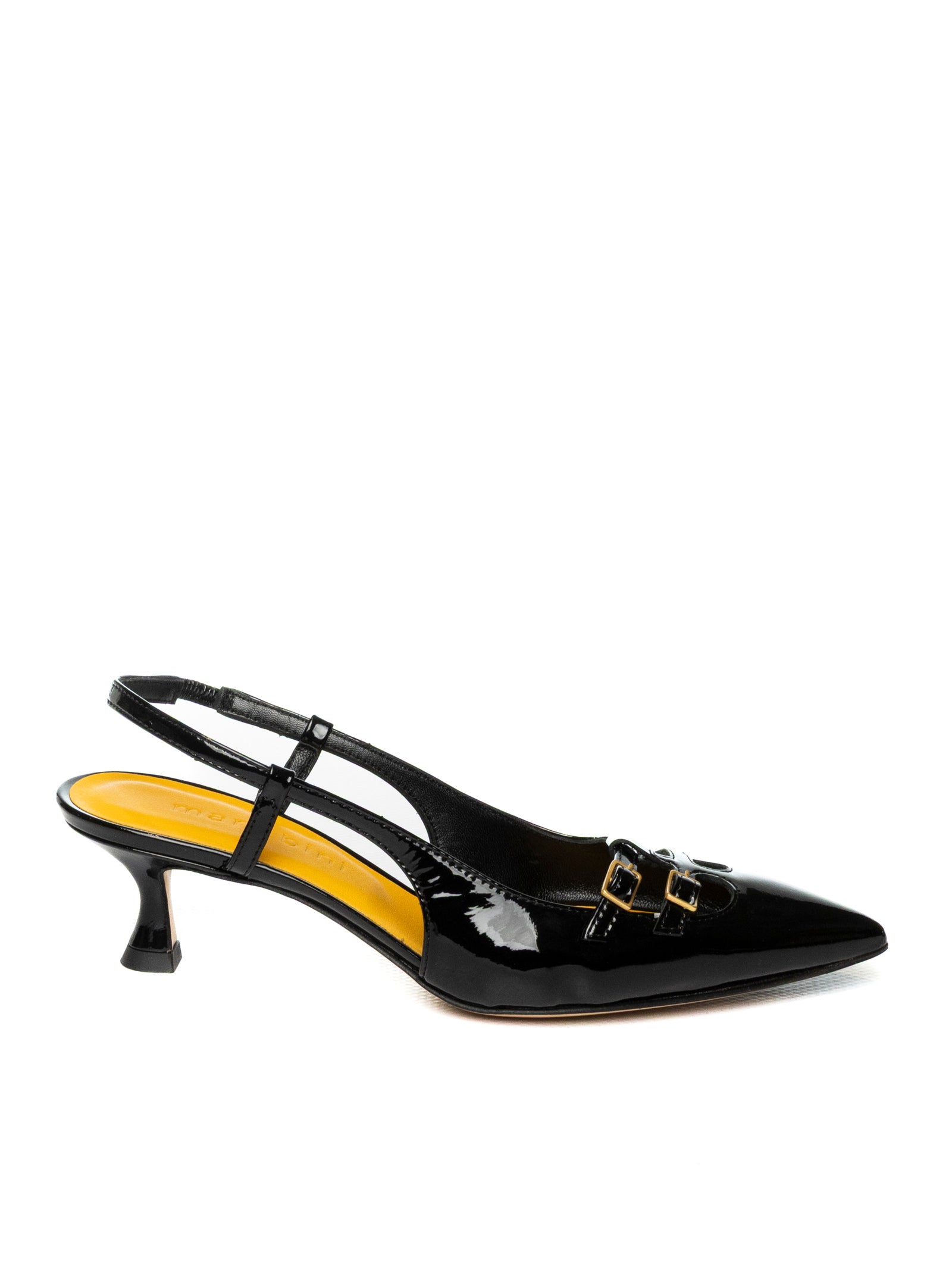 MARA BINI chanel vernice nero U307 SPLENDOR-NERO