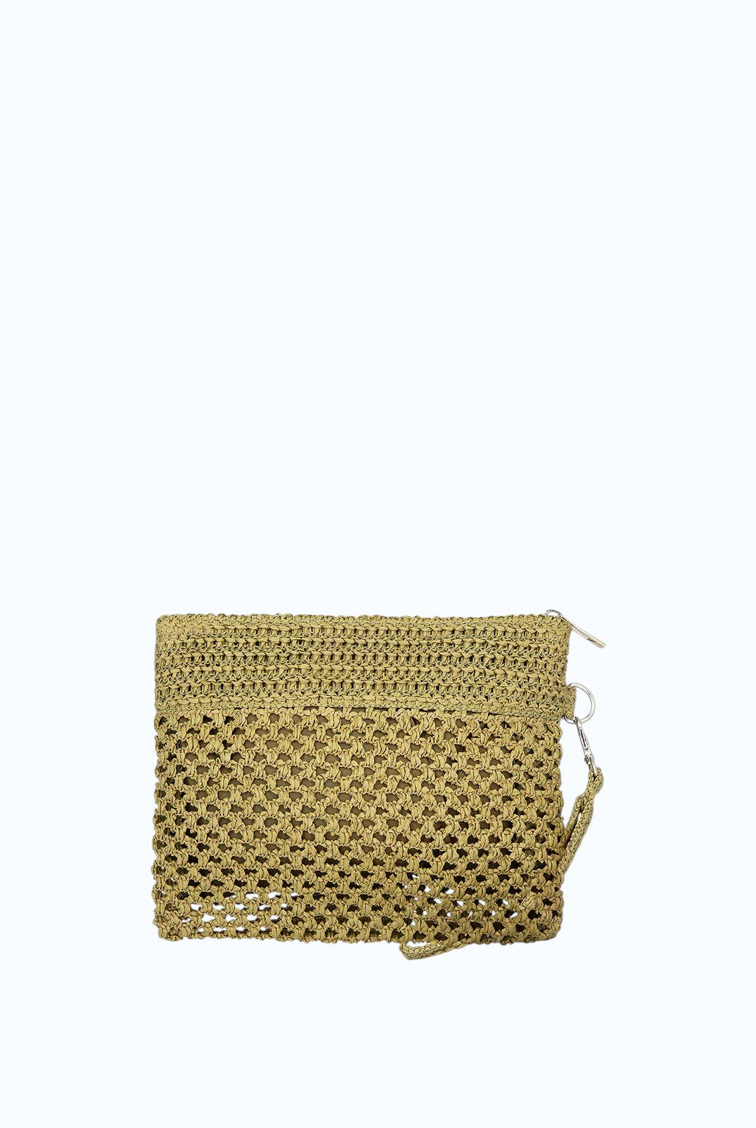 ME FUI Borsa rafia verde SW0055GN RAFIA-GREEN