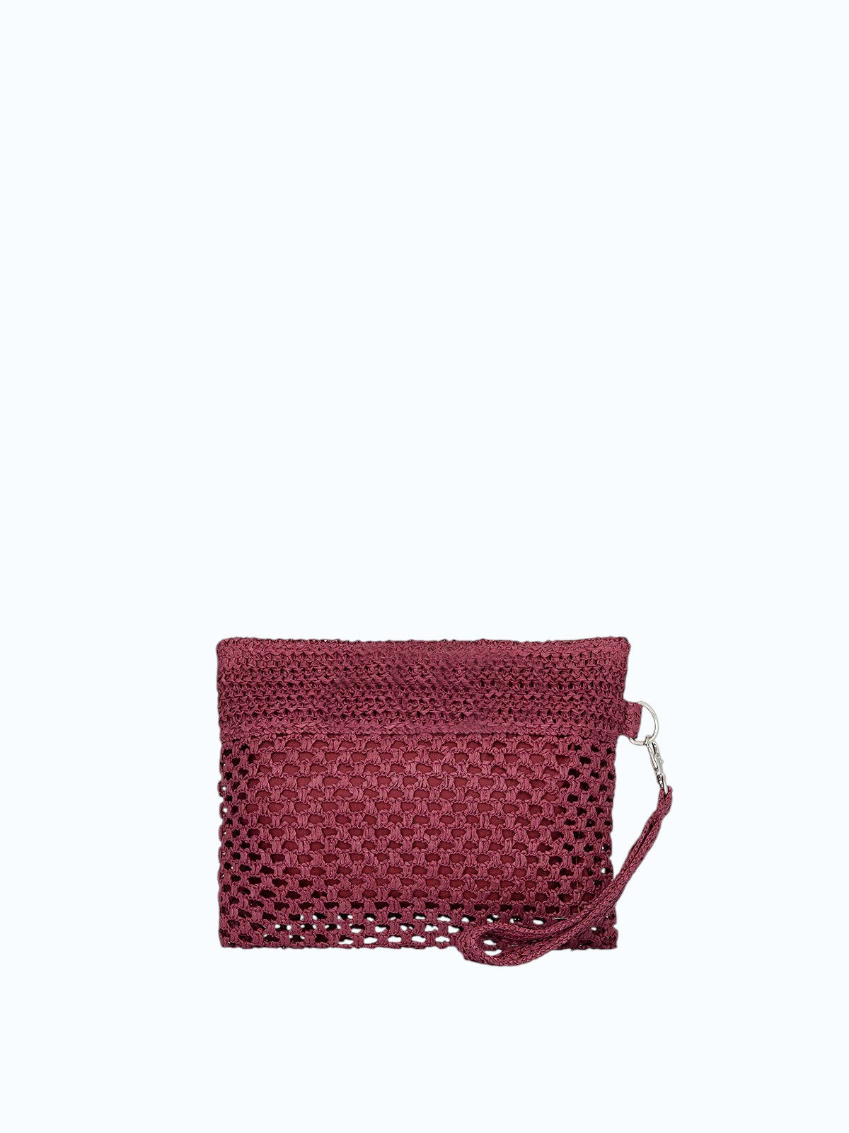 ME FUI Borsa rafia rosa SW0055PL RAFIA-PLUM