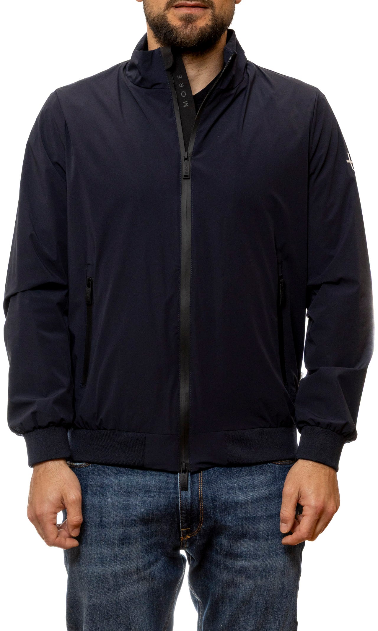 MORE giubbino nylon blu DARWIN NYLON-BLU