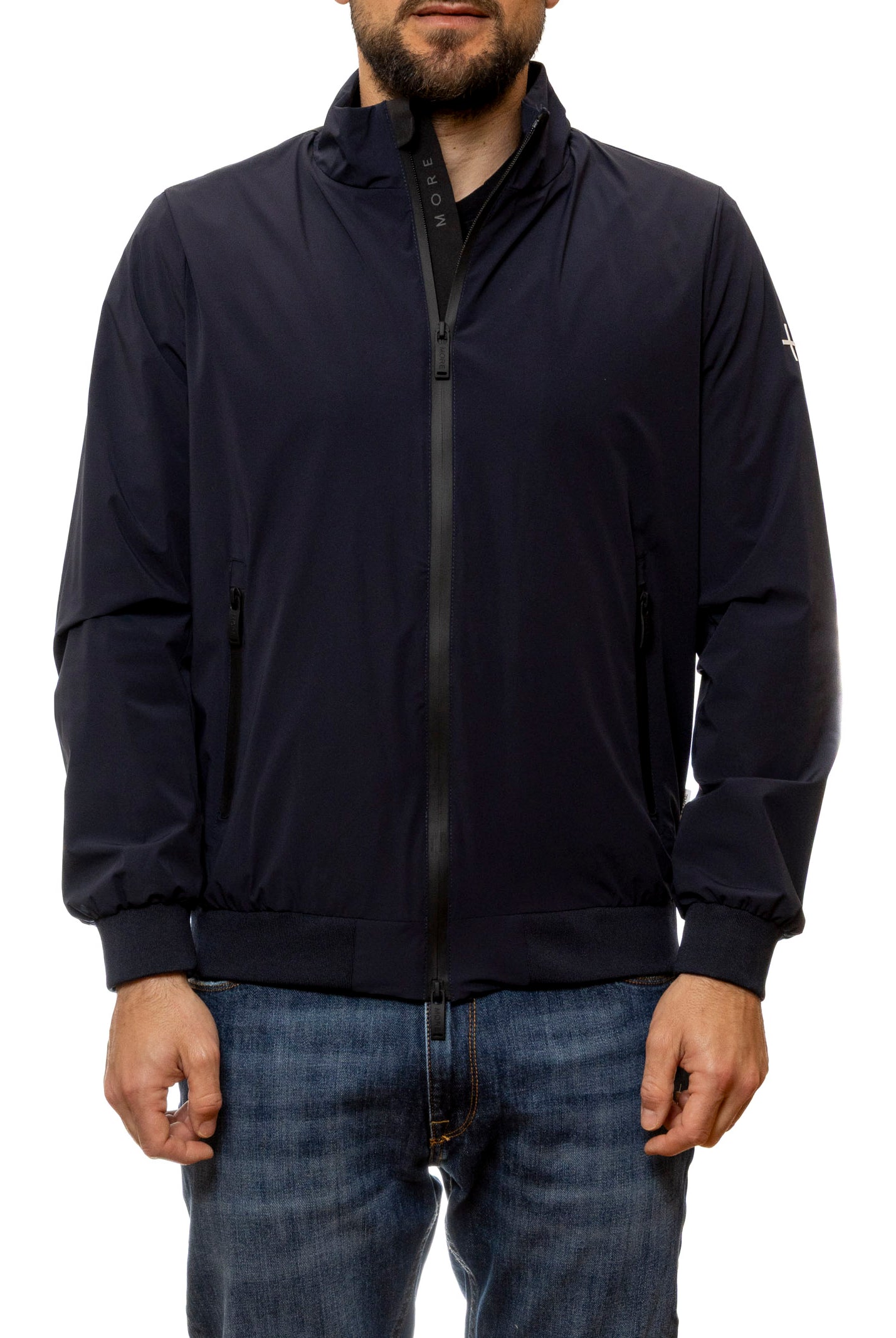 MORE giubbino nylon blu DARWIN NYLON-BLU