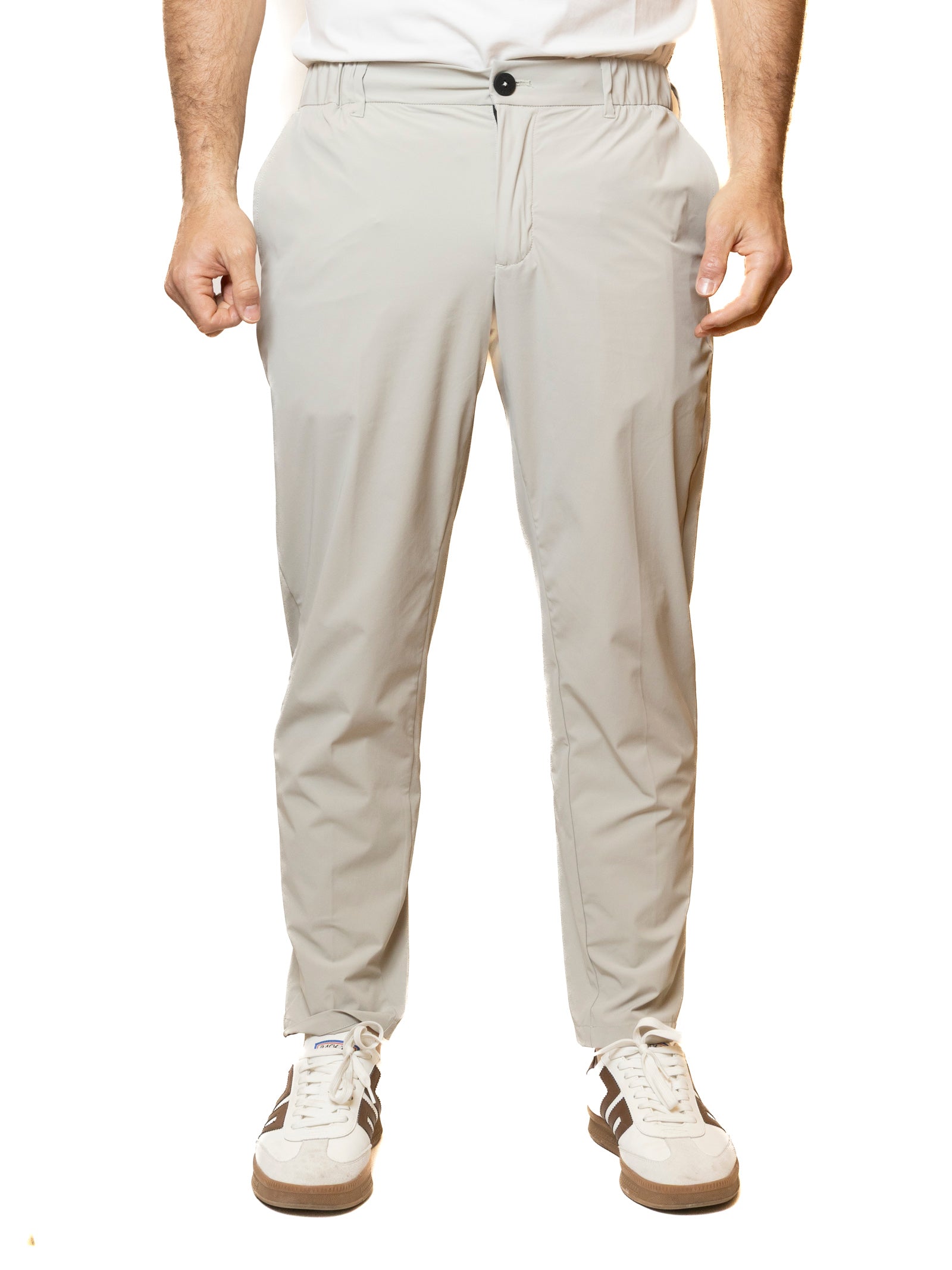 MORE pantalone in cotone ghiaccio LINCOLM NYLON-GHIACCIO