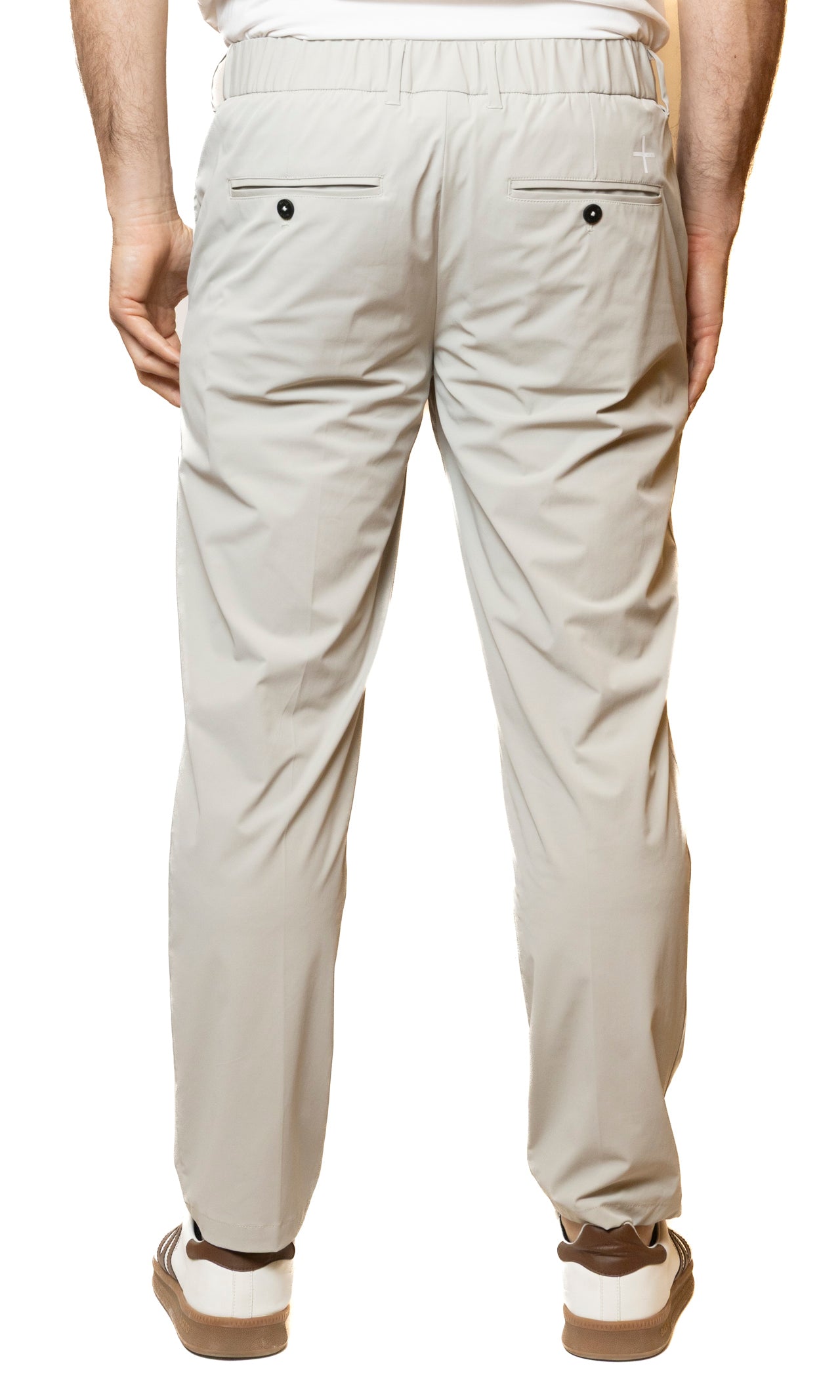 MORE pantalone in cotone ghiaccio LINCOLM NYLON-GHIACCIO