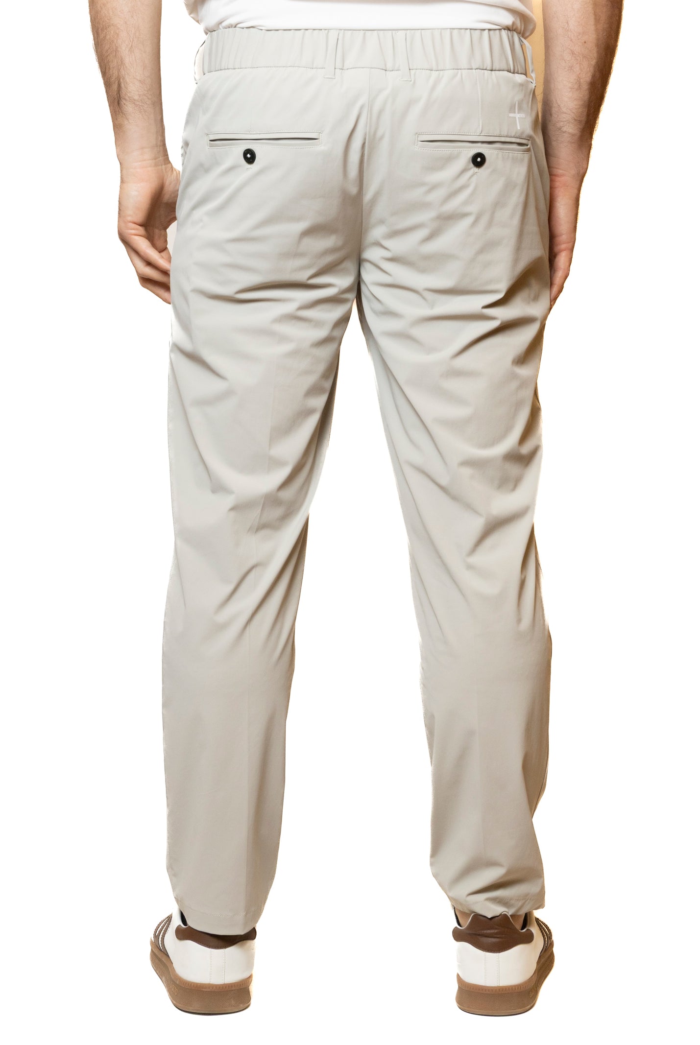 MORE pantalone in cotone ghiaccio LINCOLM NYLON-GHIACCIO