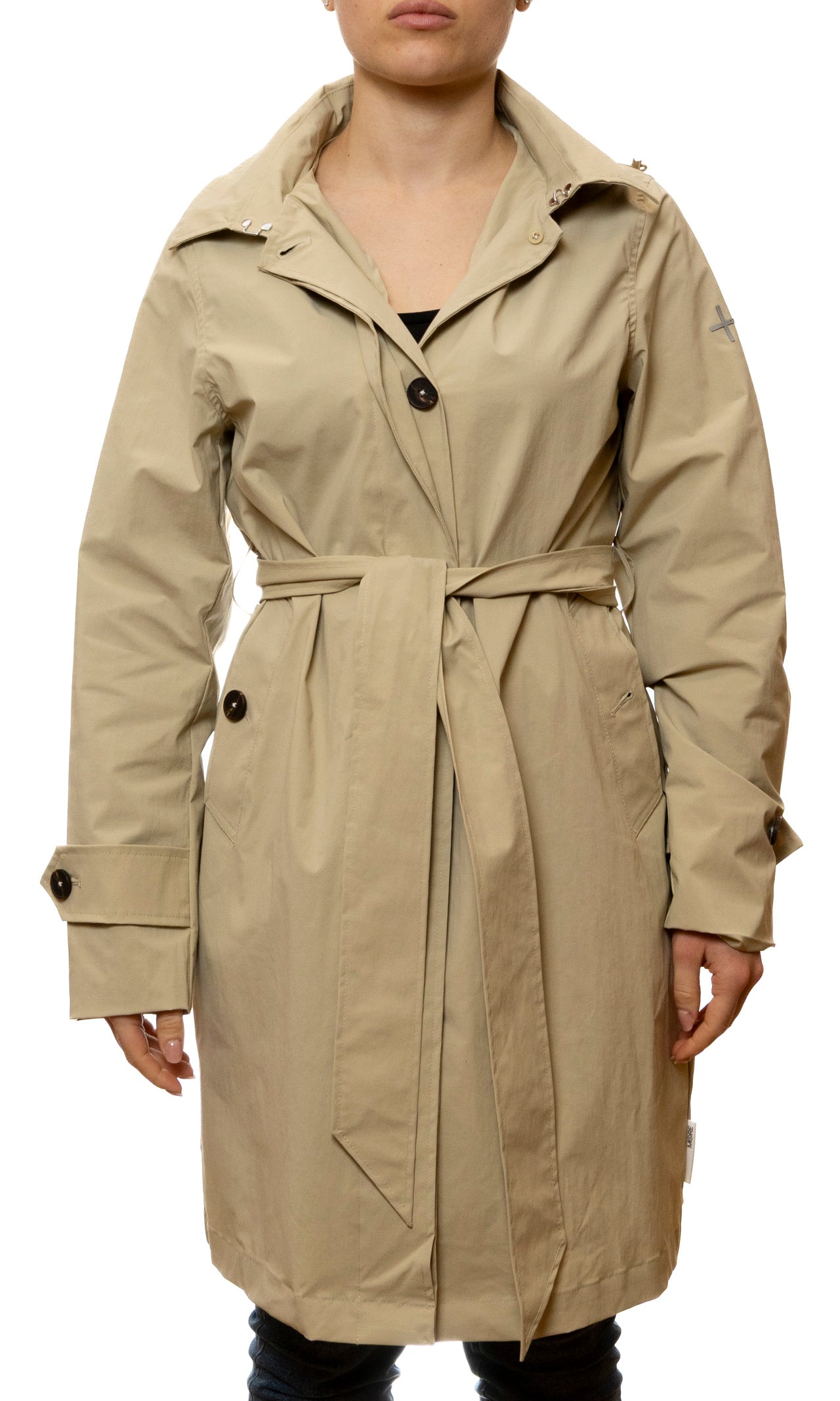 MORE trench nylon sabbia MAGNOLIA NYLON-SABBIA