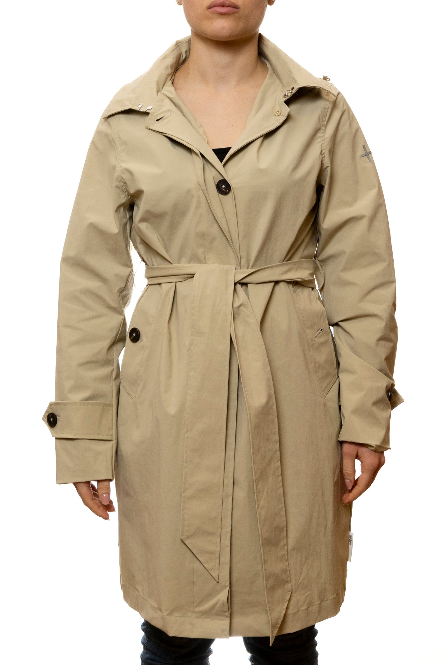 MORE trench nylon sabbia MAGNOLIA NYLON-SABBIA