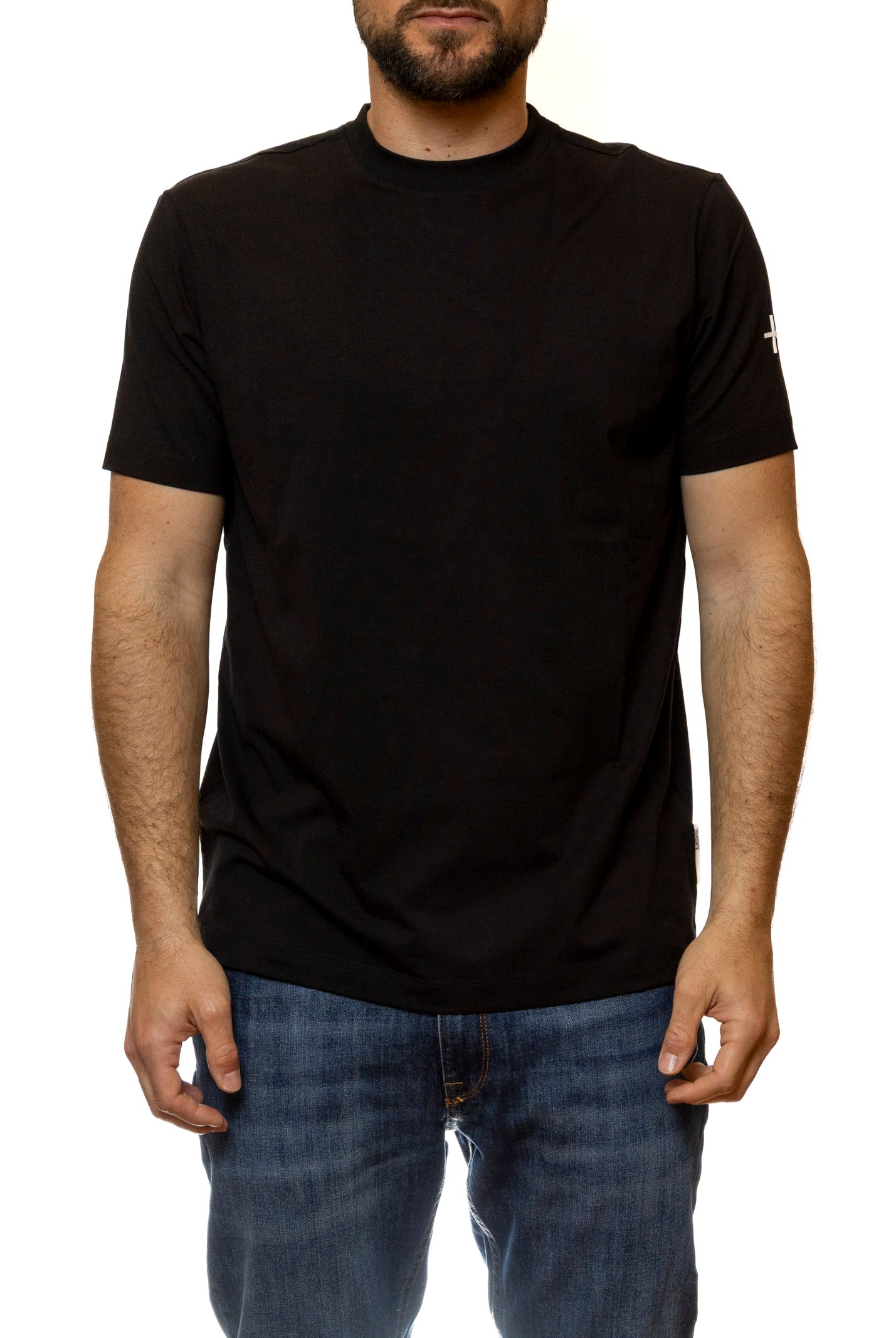 MORE t-shirt cotone nero PABLO COTONE-NERO