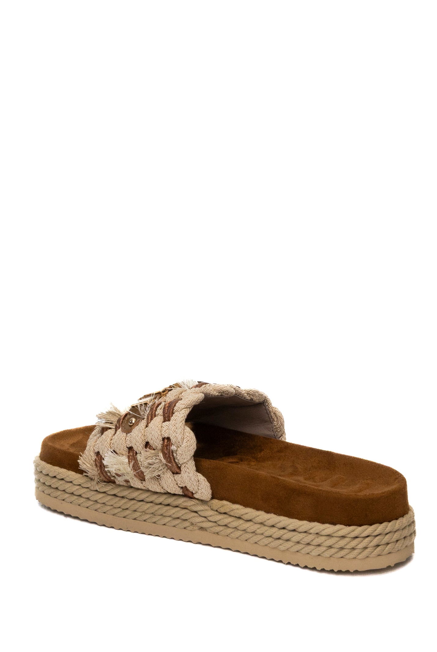 MOU Sandalo frange beige 451008K ROPE-BEIGE
