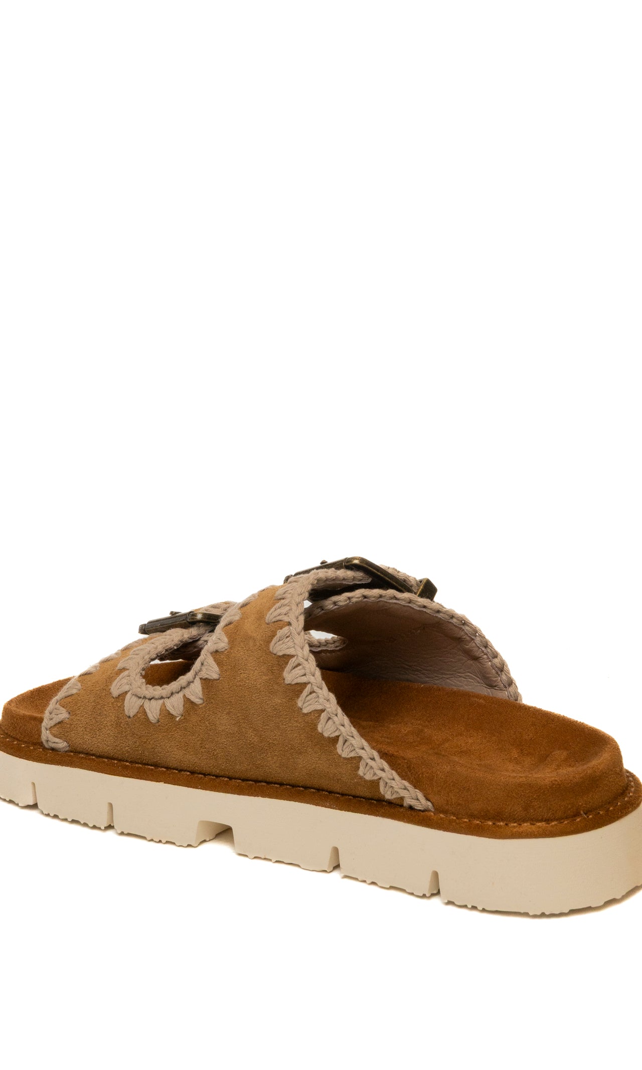 MOU Sandalo camoscio cognac 461005A CAM/COG