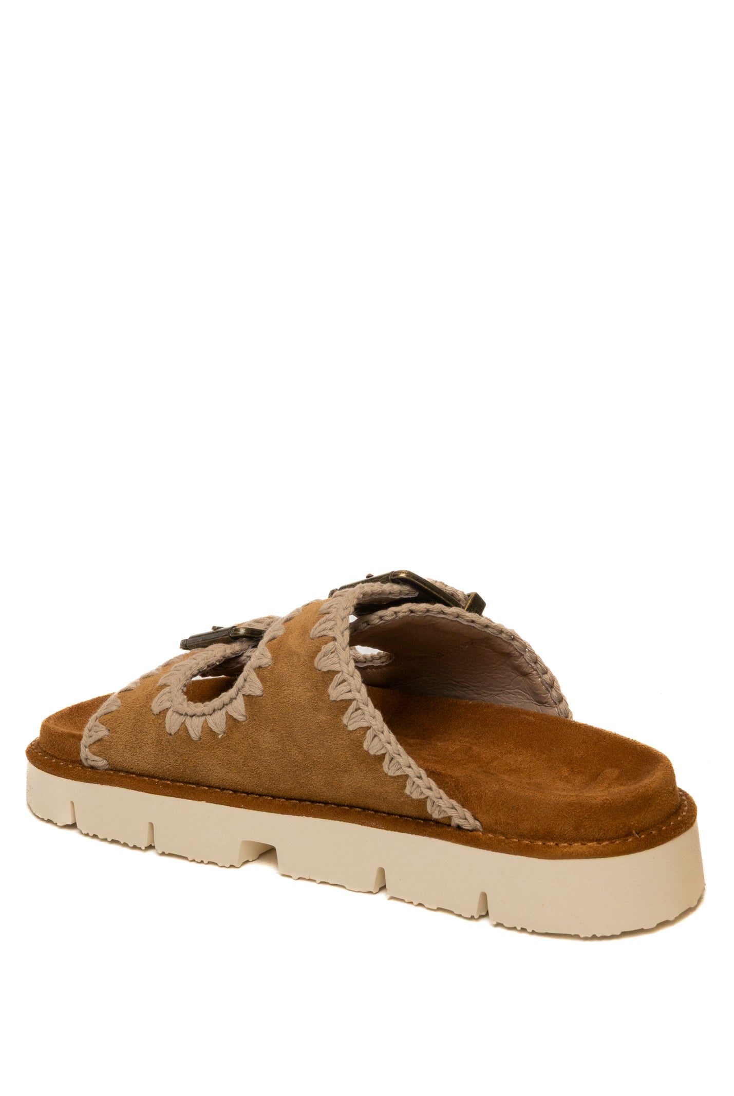 MOU Sandalo camoscio cognac 461005A CAM/COG