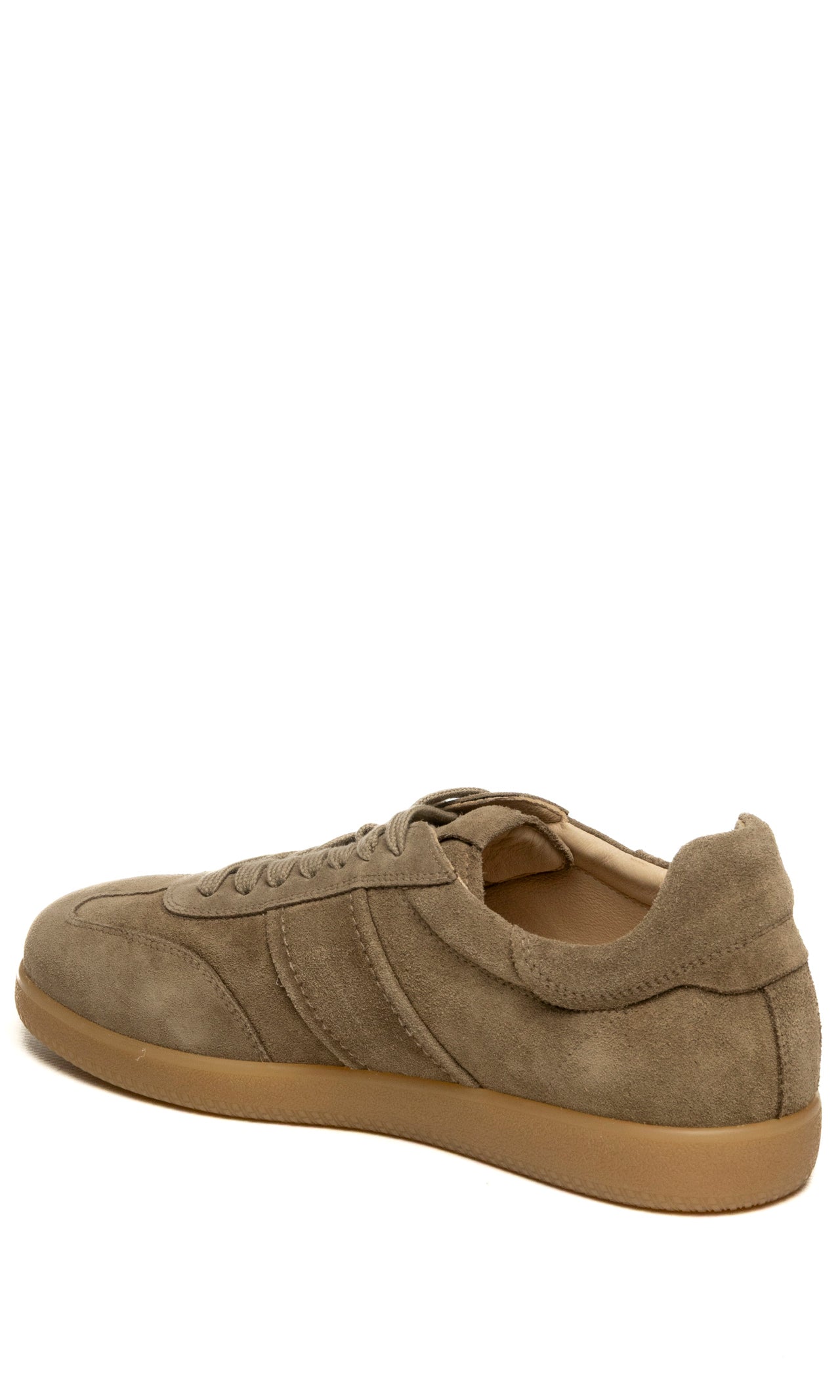 NERO GIARDINI Sneaker camoscio taupe E500685 AROLD-VELO