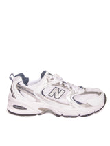 White/navy