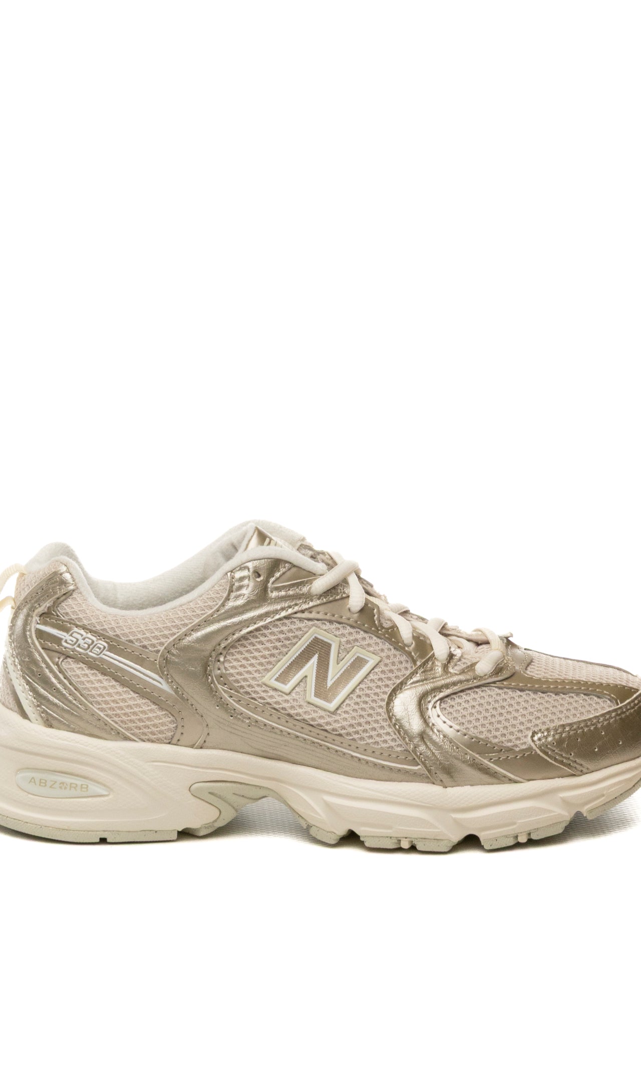 NEW BALANCE Sneaker 530 1zo bianco/oro 530 D 1Z0-GOLD