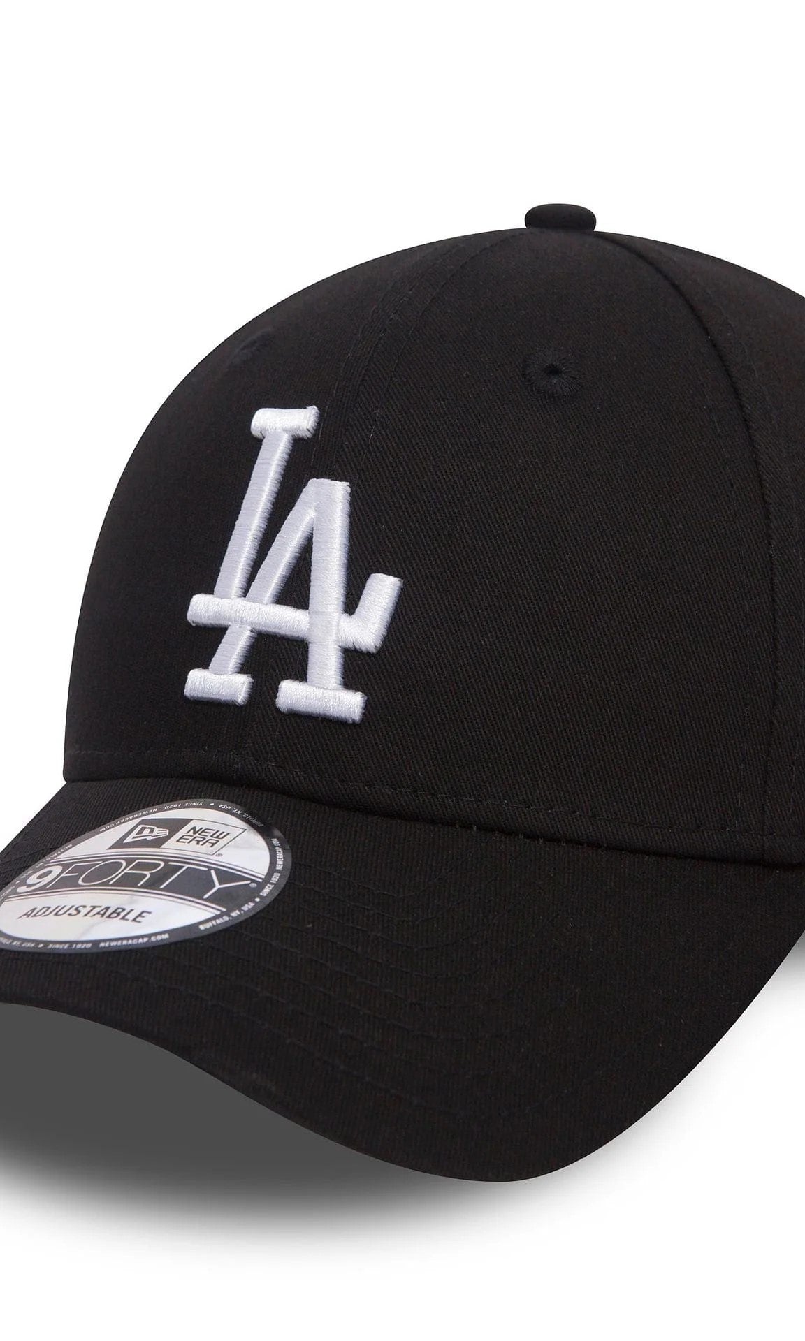 NEW ERA cappello Los Angeles nero 11405493 9FORTY-BLK/WHT
