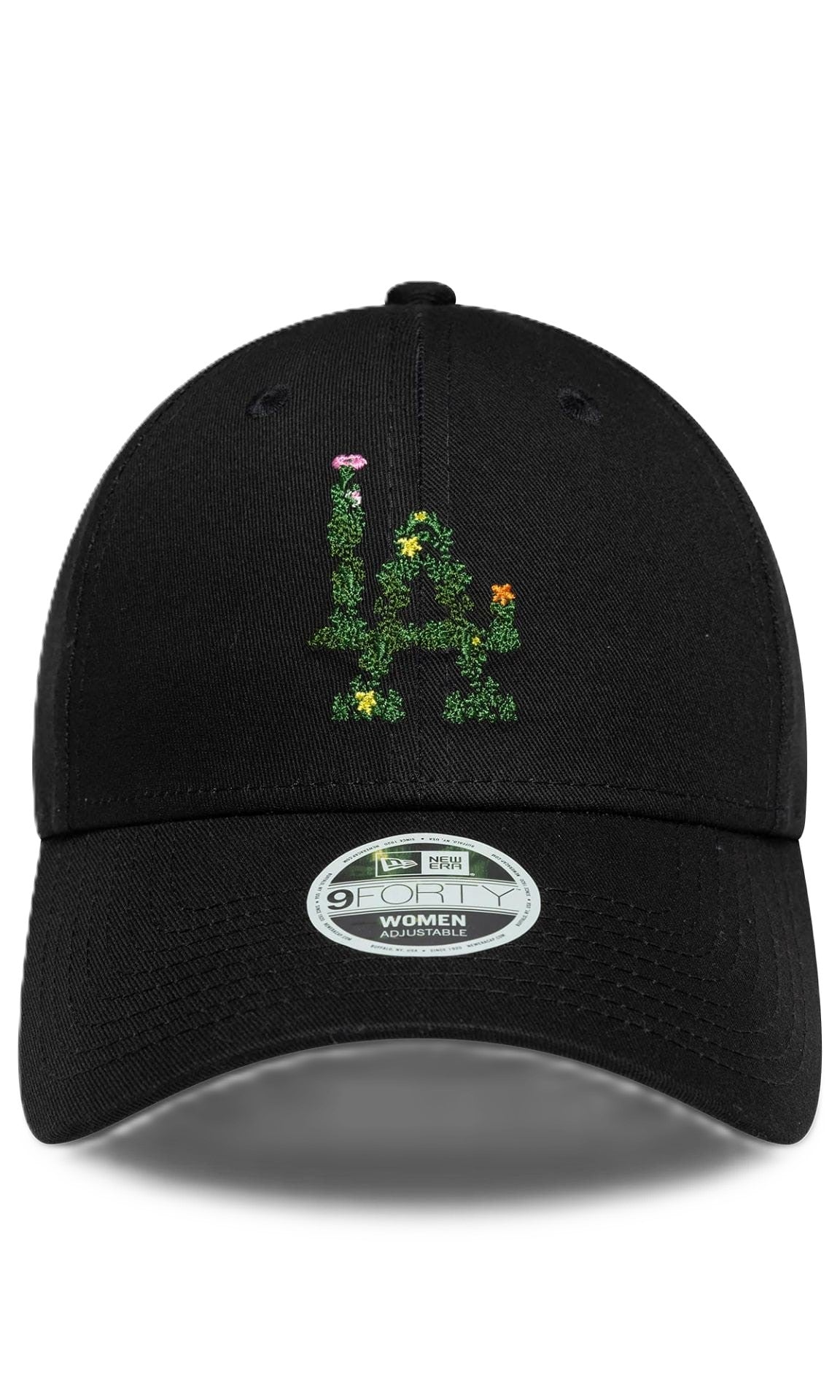 NEW ERA cappello los angeles nero 60667480 FLORAL-BLACK