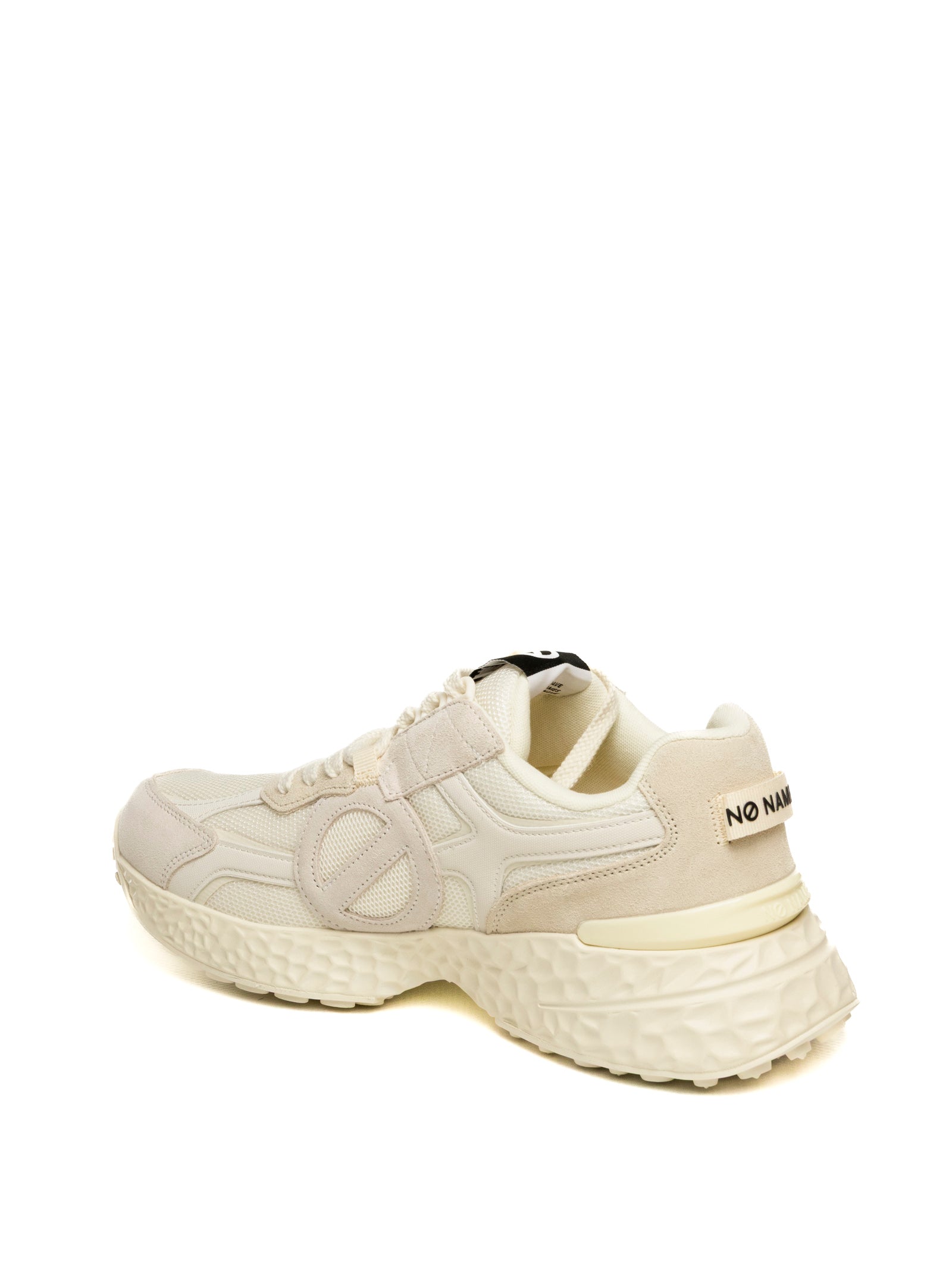 NO NAME Sneaker carter 2.0 bianco/avorio CARTER2.0 U MESH/SUEDE-WHI/OVOR