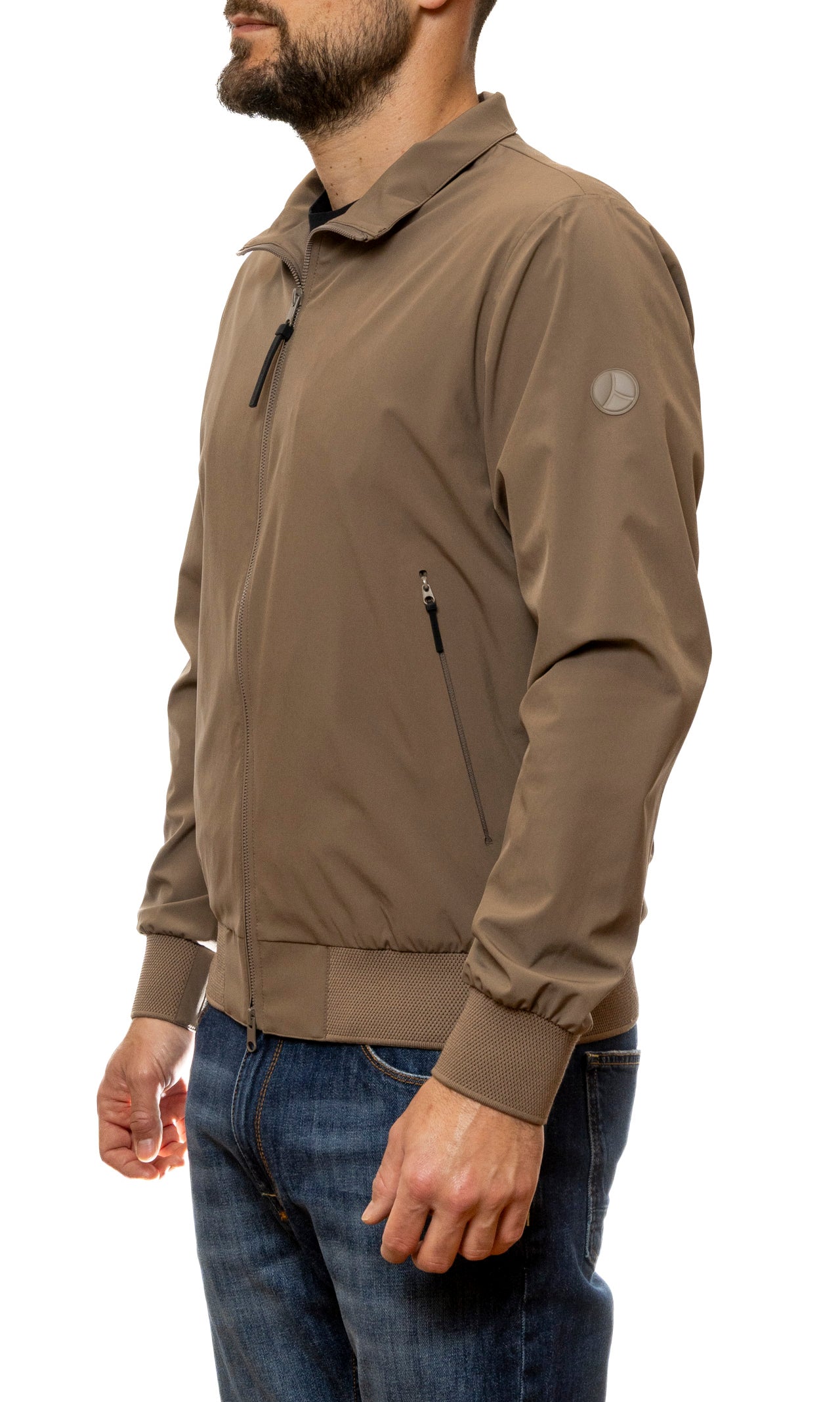 PEOPLE OF SHIBUYA giubbino softshell marrone SHIBUYA PM658-260