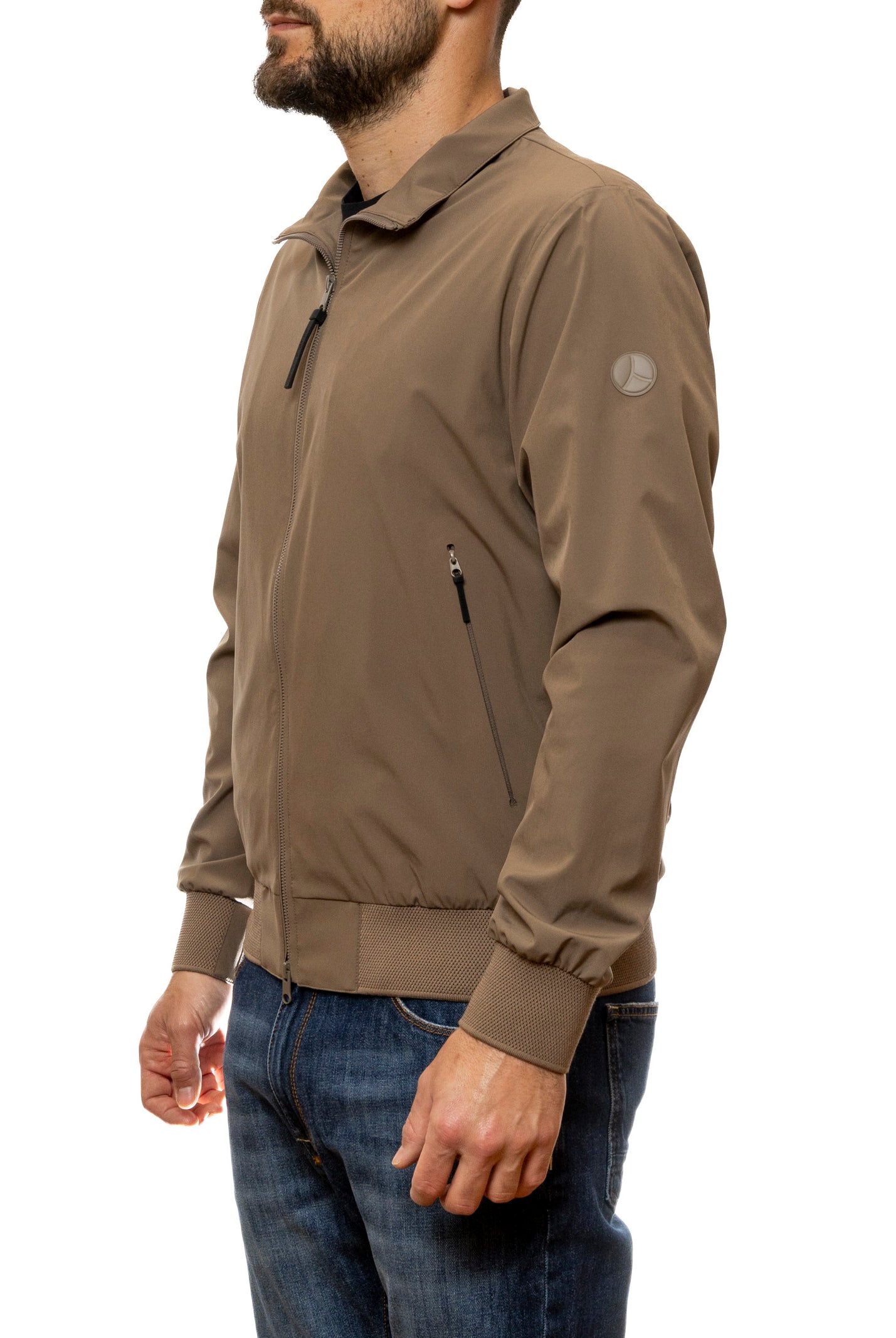 PEOPLE OF SHIBUYA giubbino softshell marrone SHIBUYA PM658-260