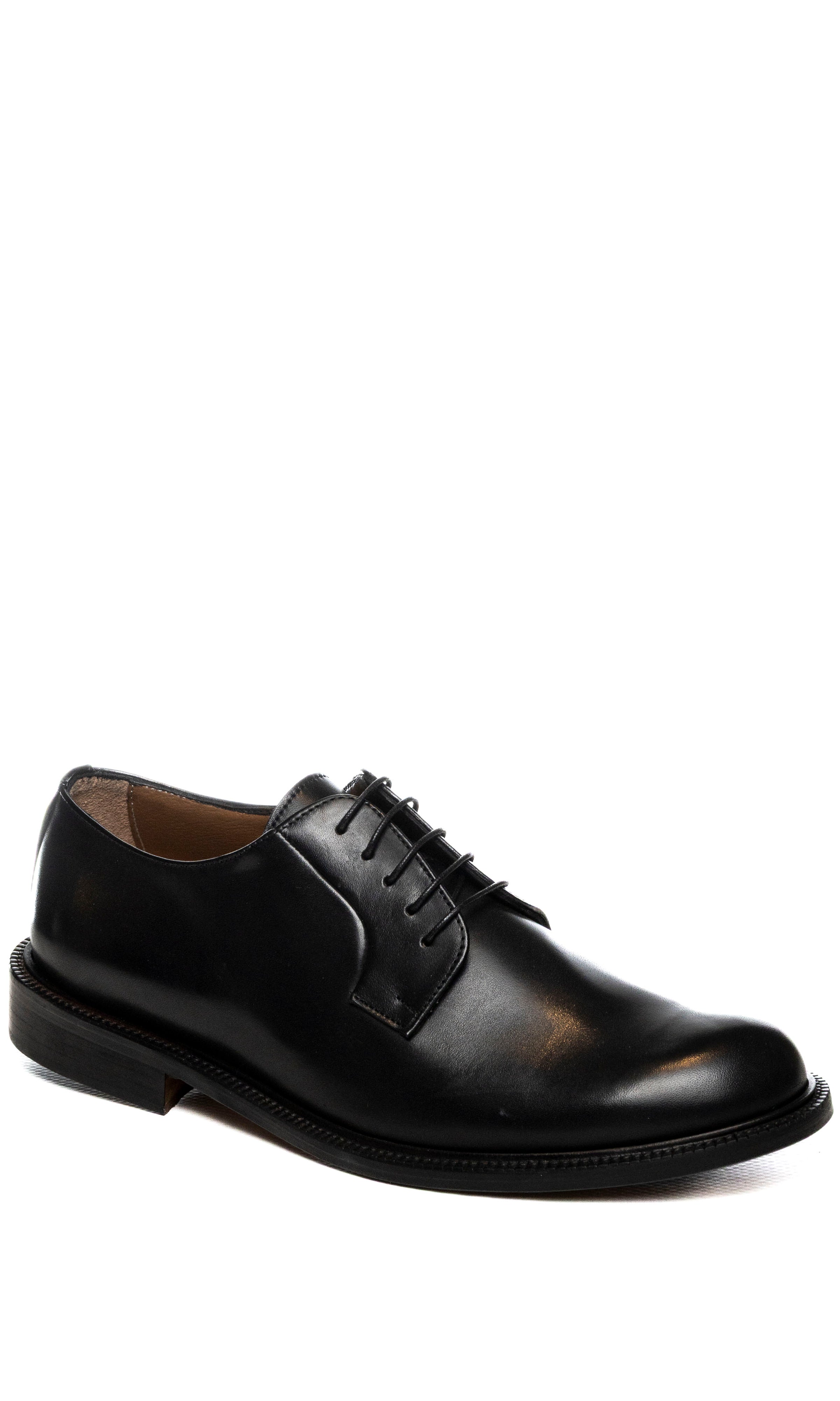 PICCADILLY Stringata derby vitello nero 044 VIT-NERO