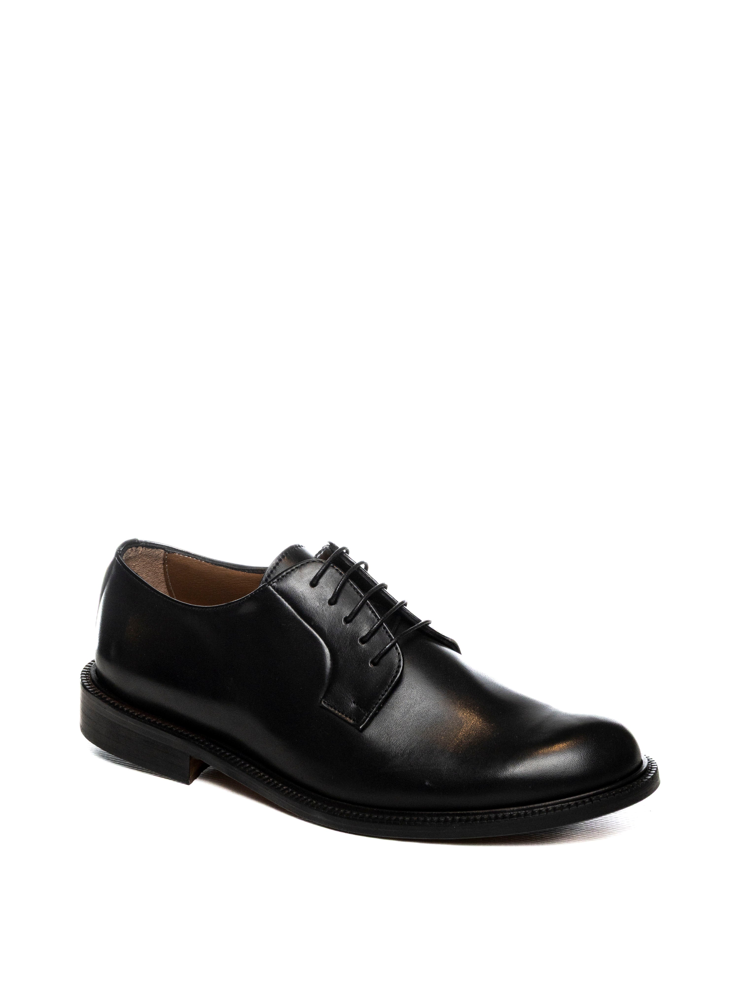 PICCADILLY Stringata derby vitello nero 044 VIT-NERO