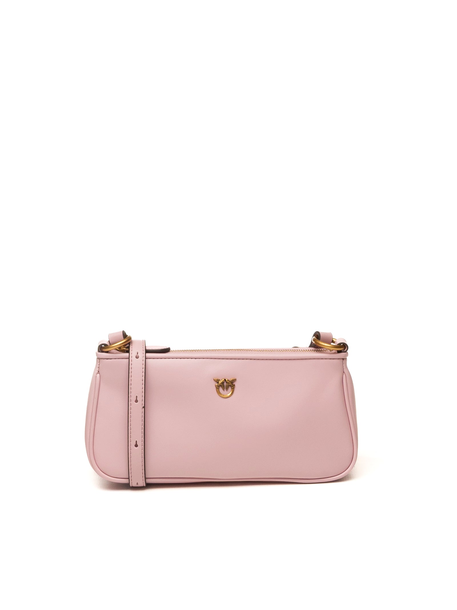 PINKO borsa a spalla half moon rosa/oro 105069-A0QO HALF MOON-P26Q