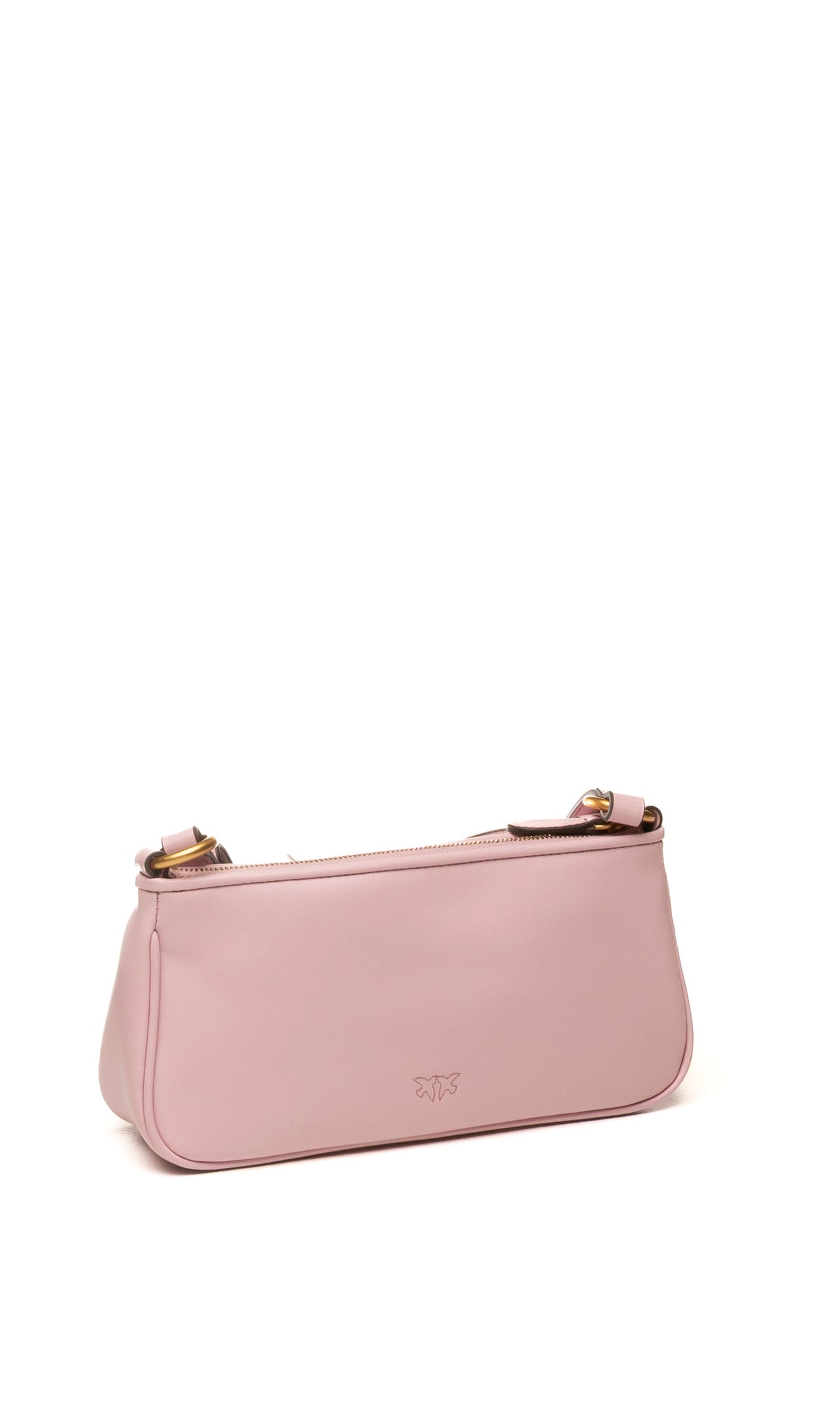 PINKO borsa a spalla half moon rosa/oro 105069-A0QO HALF MOON-P26Q