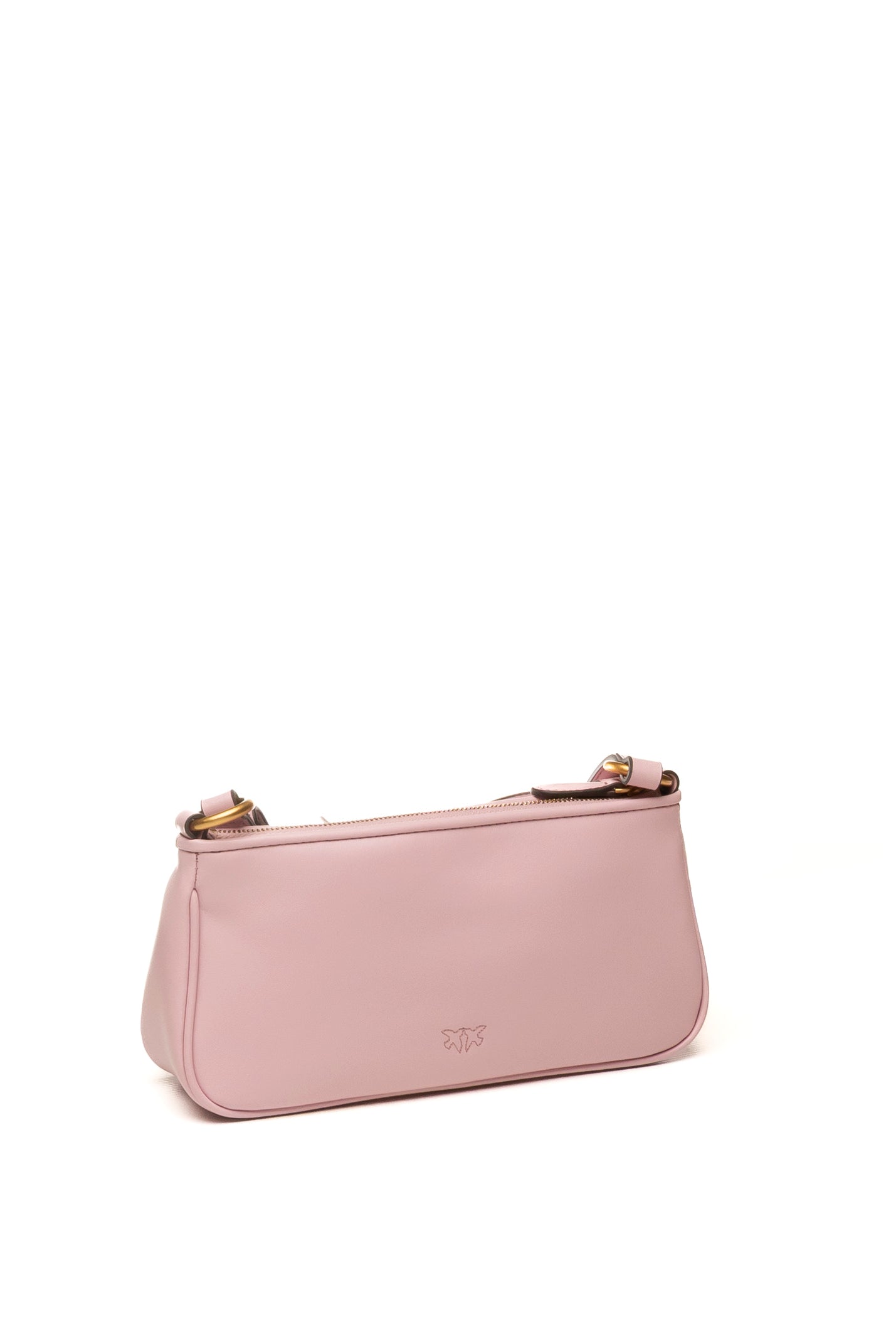 PINKO borsa a spalla half moon rosa/oro 105069-A0QO HALF MOON-P26Q