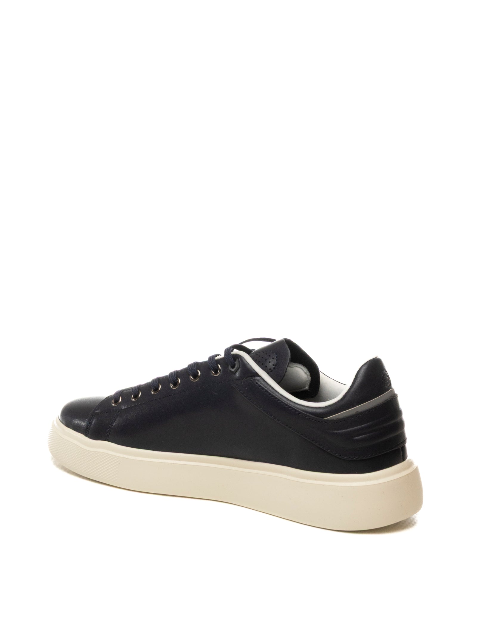PIQUADRO Sneaker pelle navy PQ7500 PELLE-NAVY