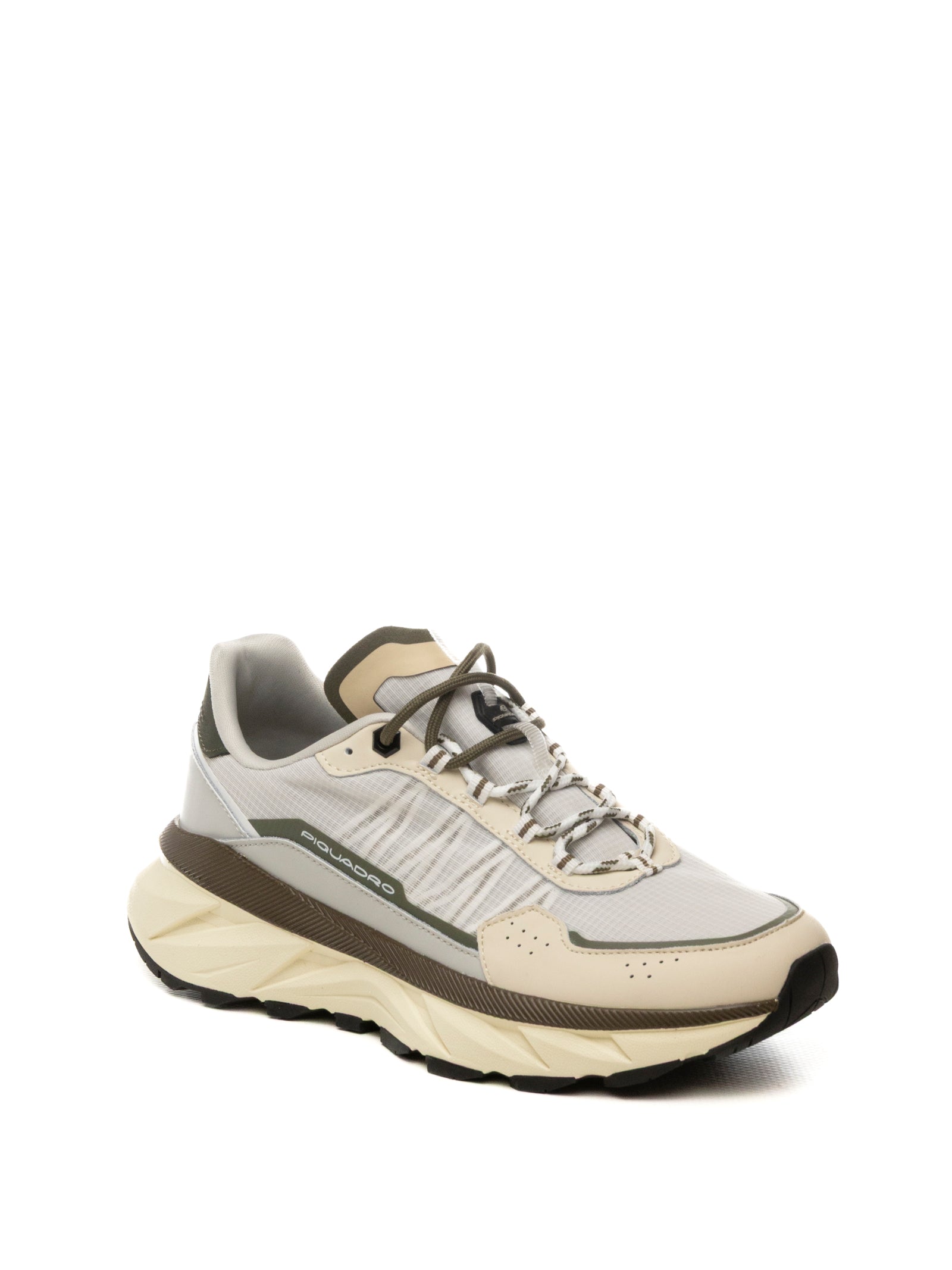 PIQUADRO Sneaker tessuto tecnico beige PQ7505 CAM/NYL-BEIGE